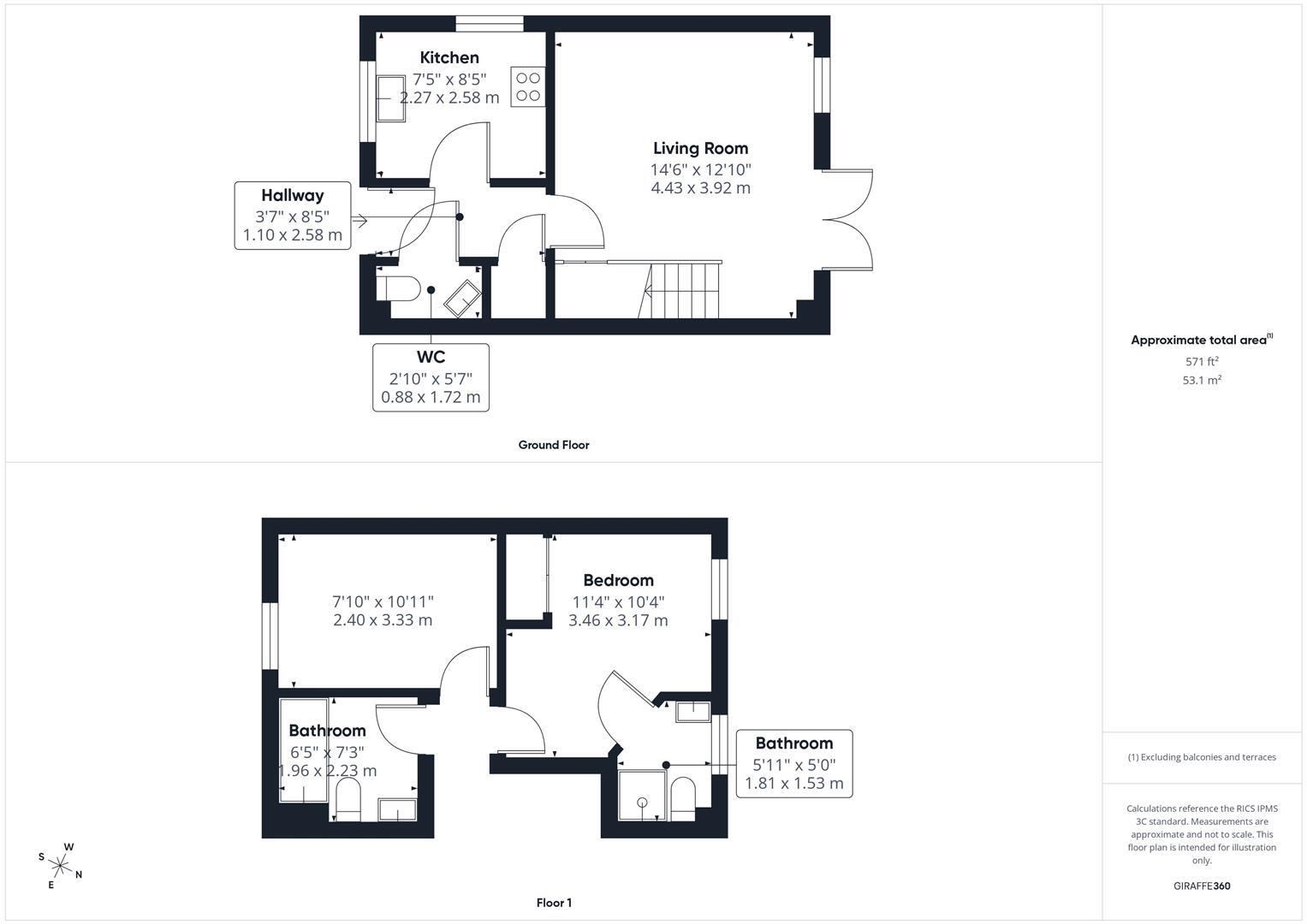 Ashby Street, Corby floorplan