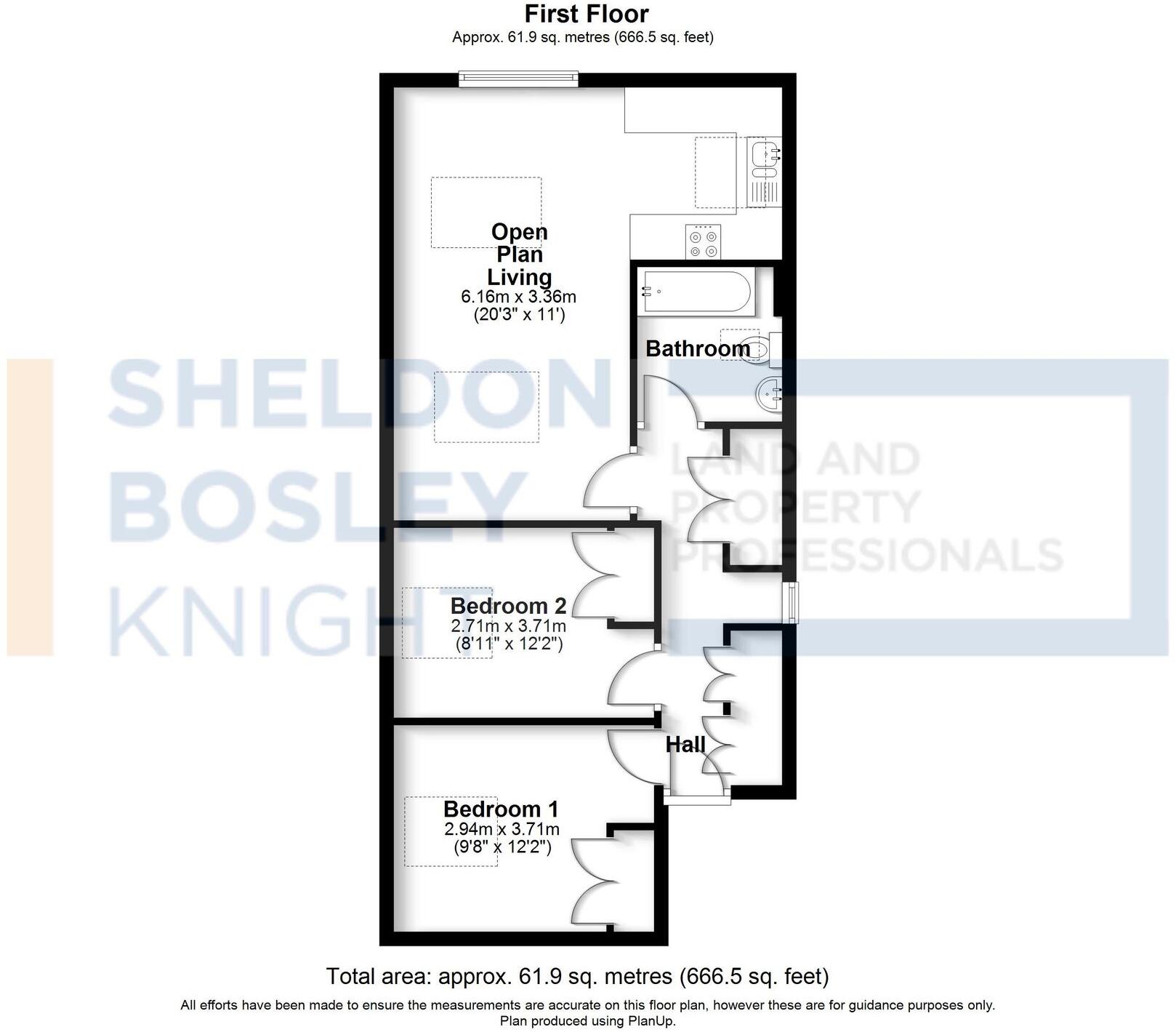 New Road, The Old Post Office New Road, GL56 floorplan