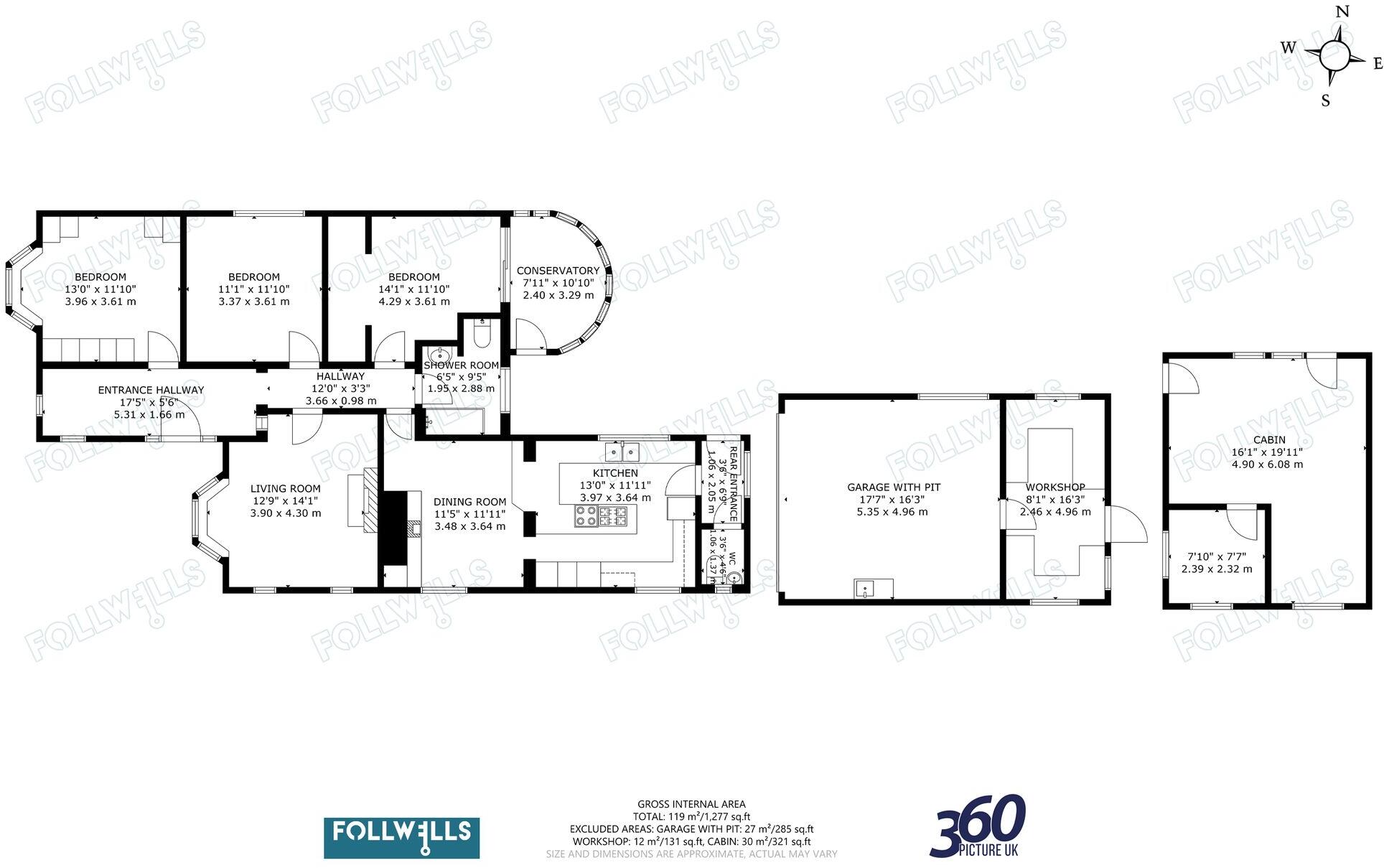 Stone Road, Tittensor, ST12 floorplan
