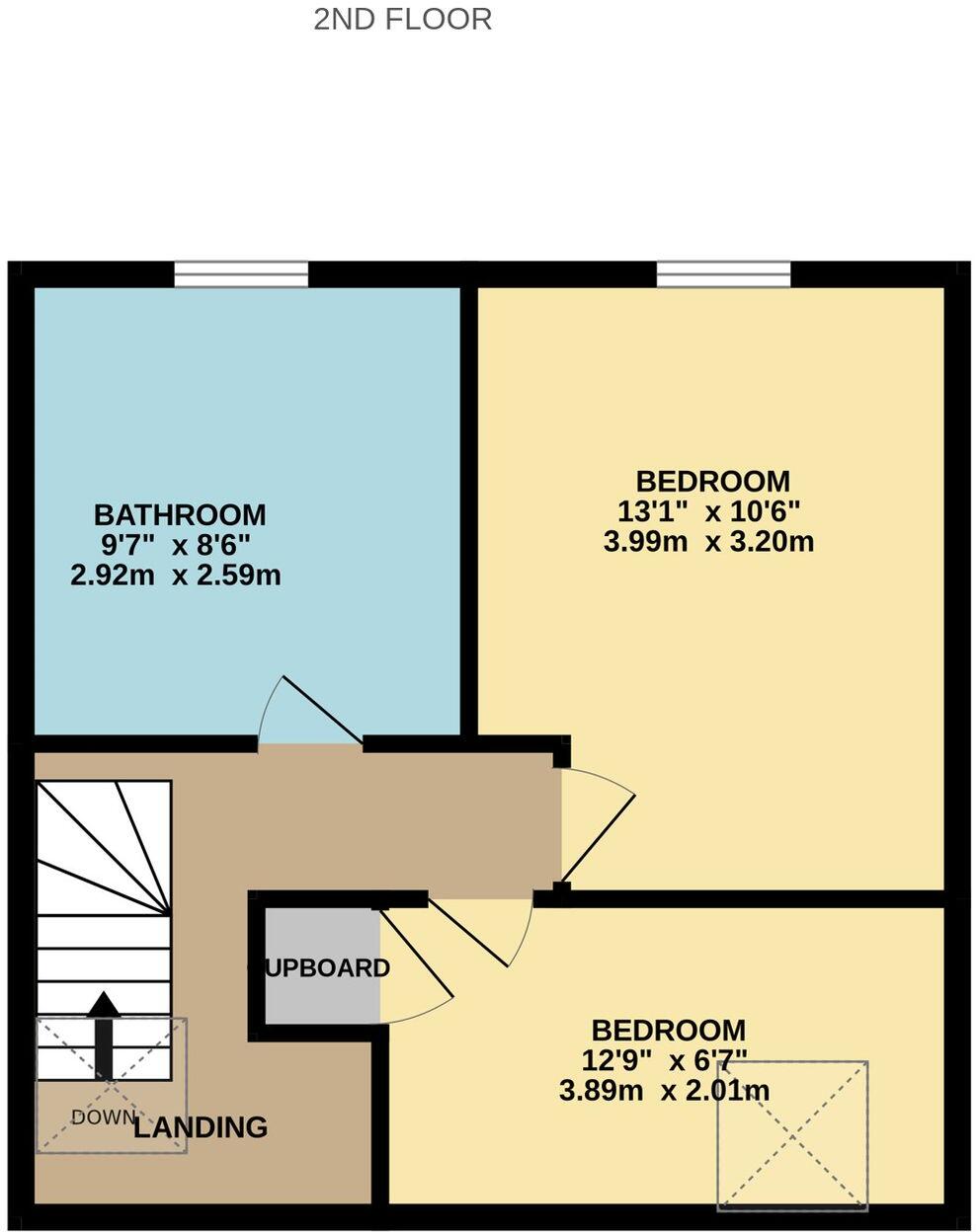 Lowercroft, Rugby, CV21 floorplan