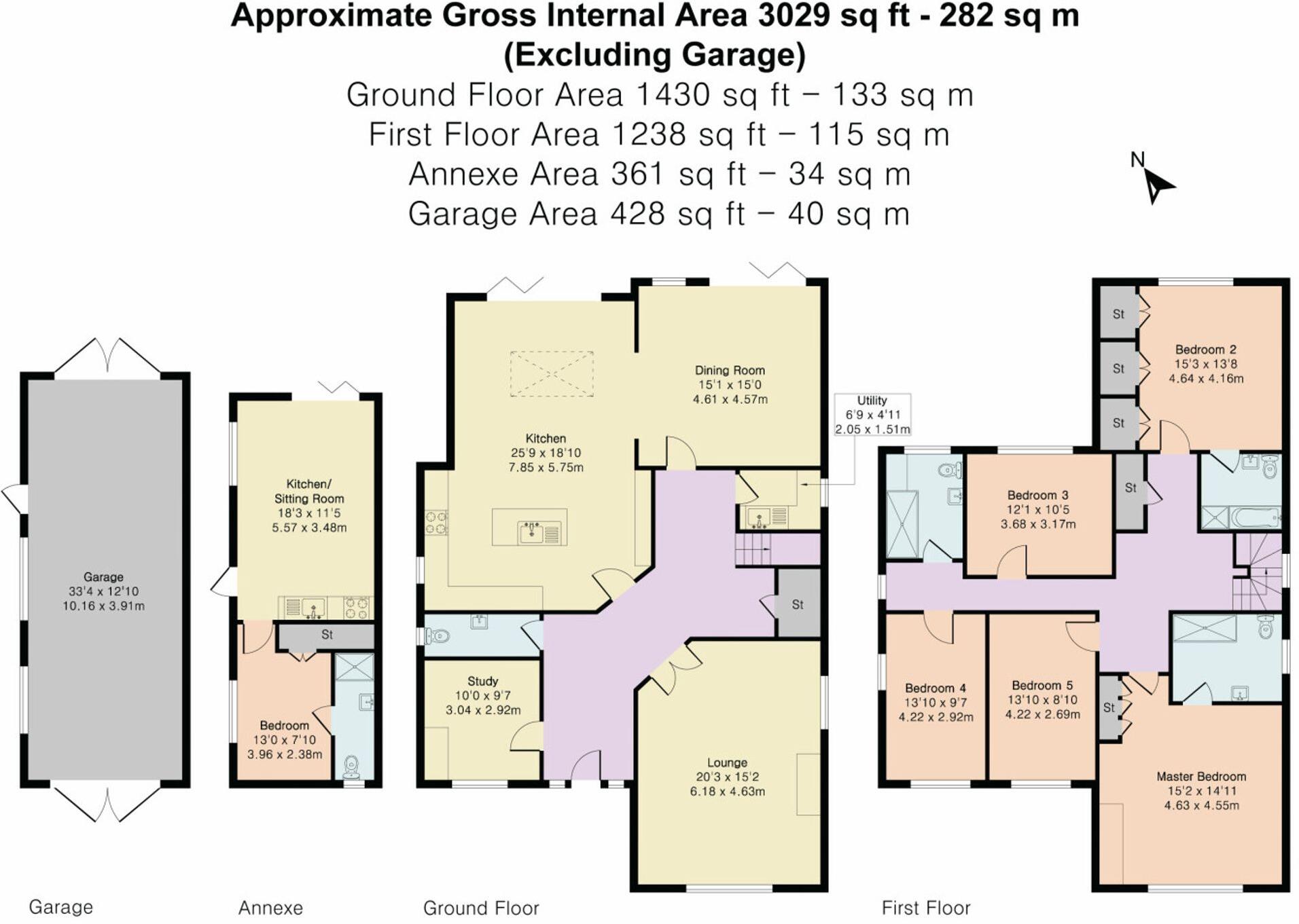 Wood Lane, Kidmore End, RG4 floorplan