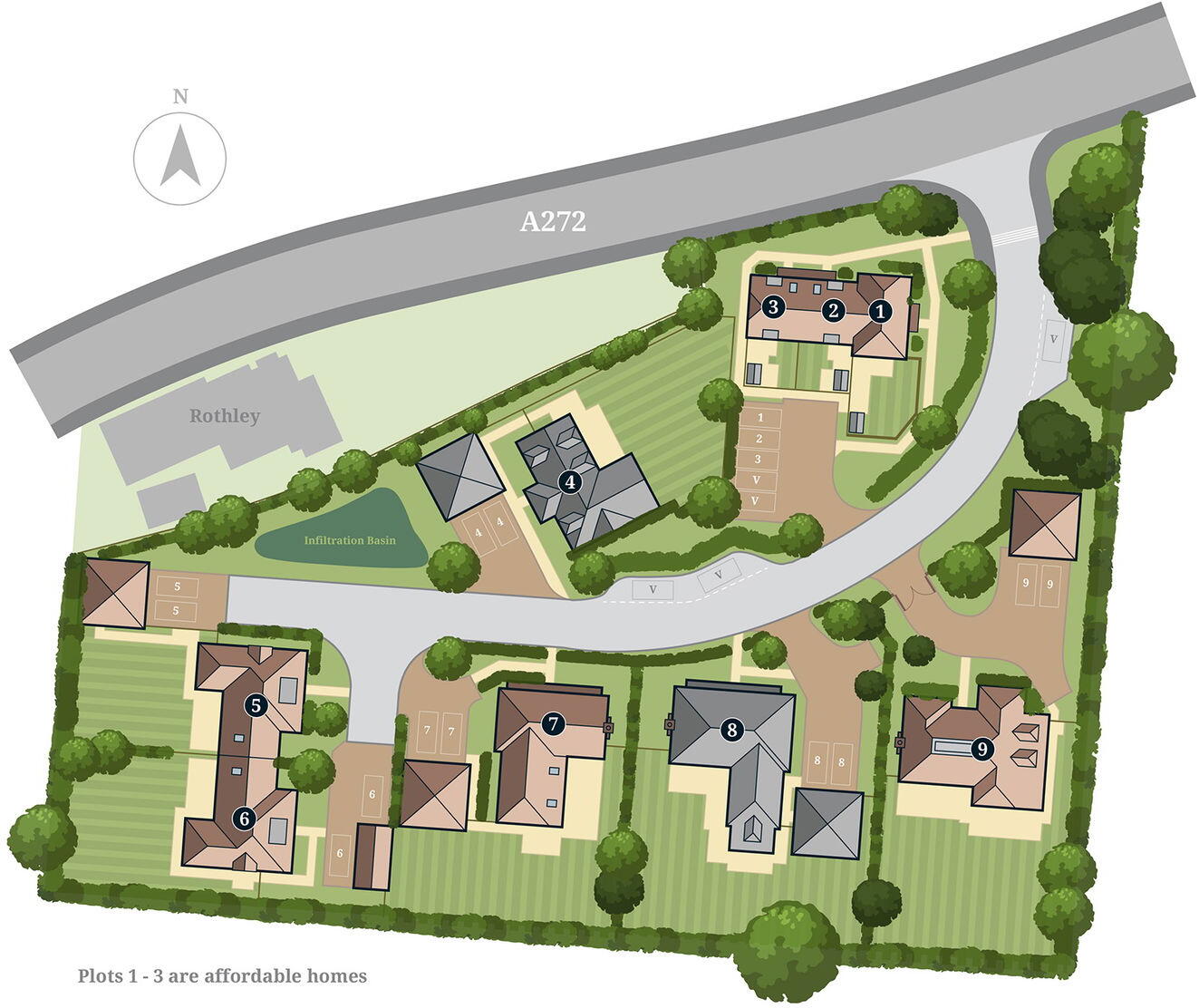 Plot 7 The Limes, Buxted floorplan