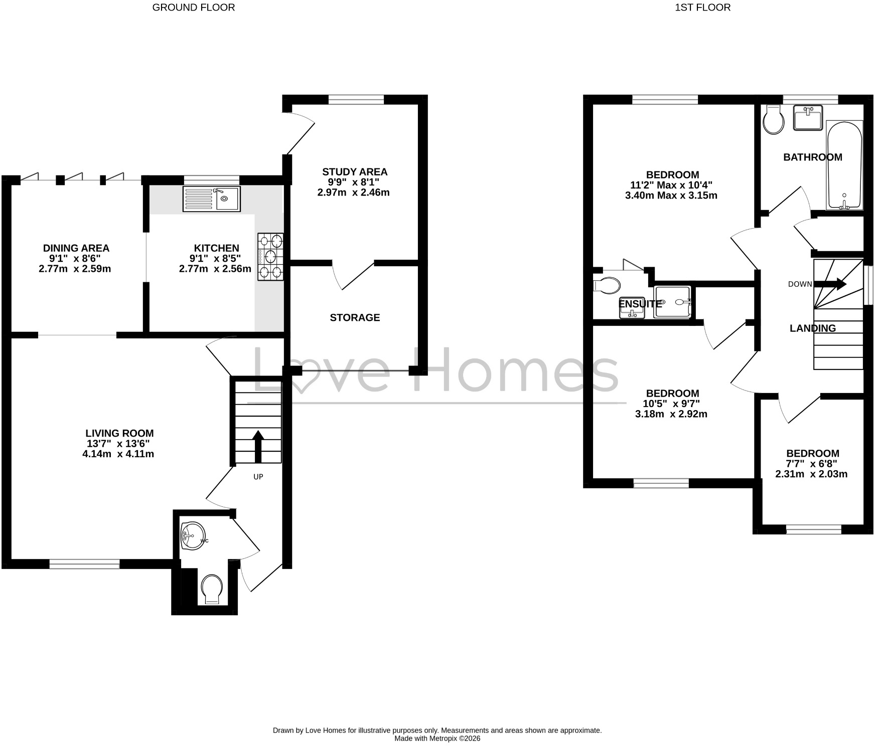 Fisher Close, Barton-Le-Clay, MK45 4NF floorplan