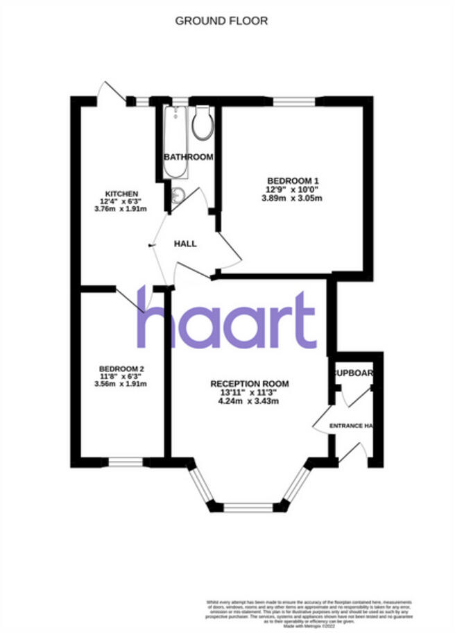 Errol Gardens, Hayes floorplan