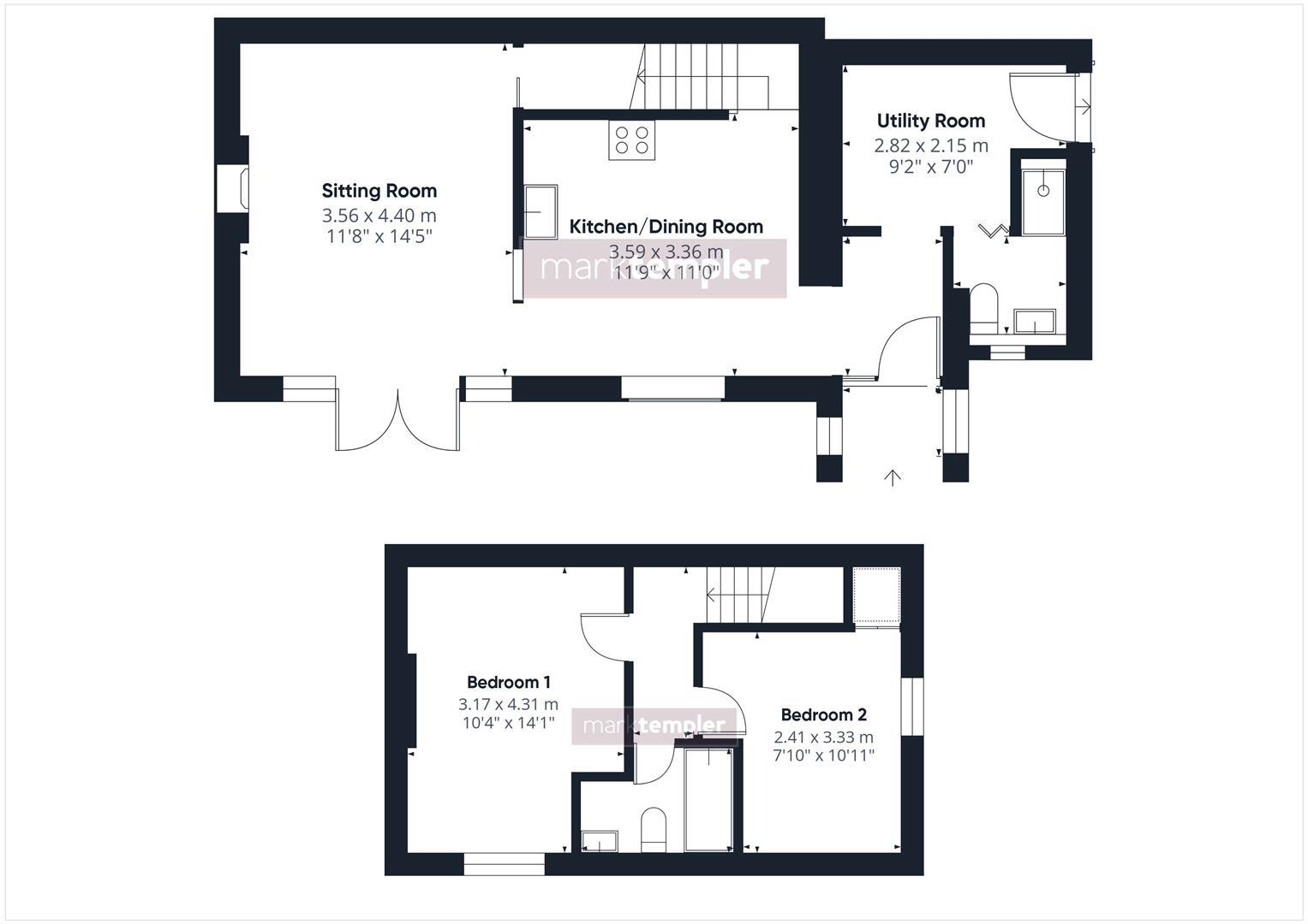 Immediate to Hill Road in Clevedon floorplan