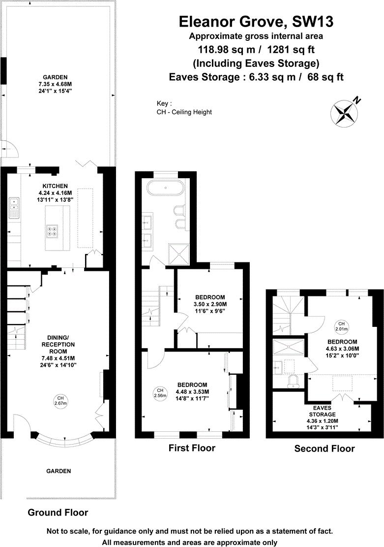 Eleanor Grove, SW13  floorplan