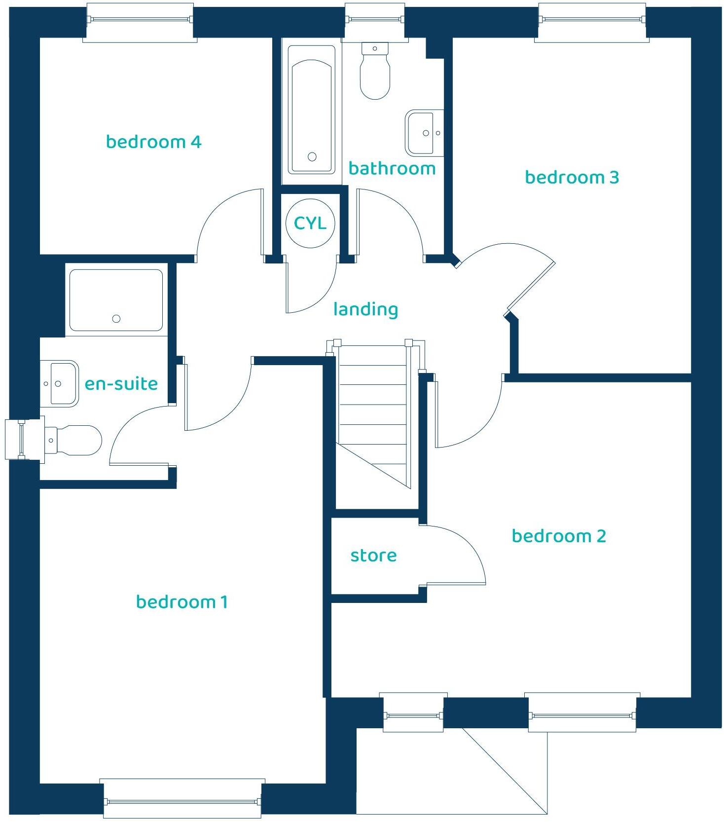 Elmy Fields, Off Radnor Roundabout, Wolstenholme Elmy Way, Congleton, CW12 4GB floorplan
