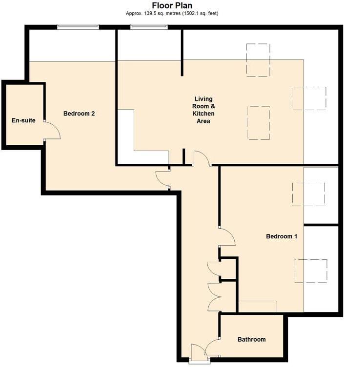 The Granary & Bakery, Weevil Lane, Gosport PO12 1FX floorplan
