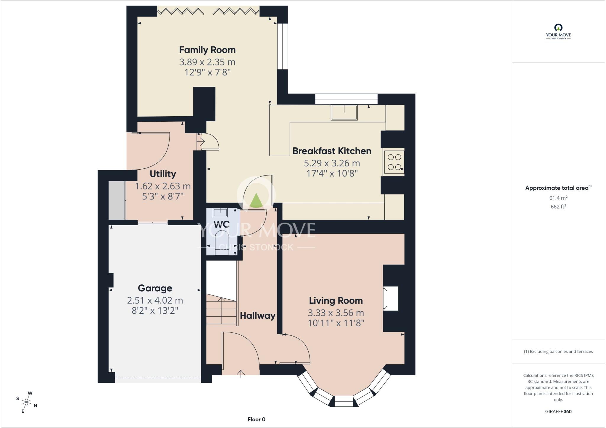 St. Agnes Gardens West, Crawcrook, Ryton, NE40 floorplan