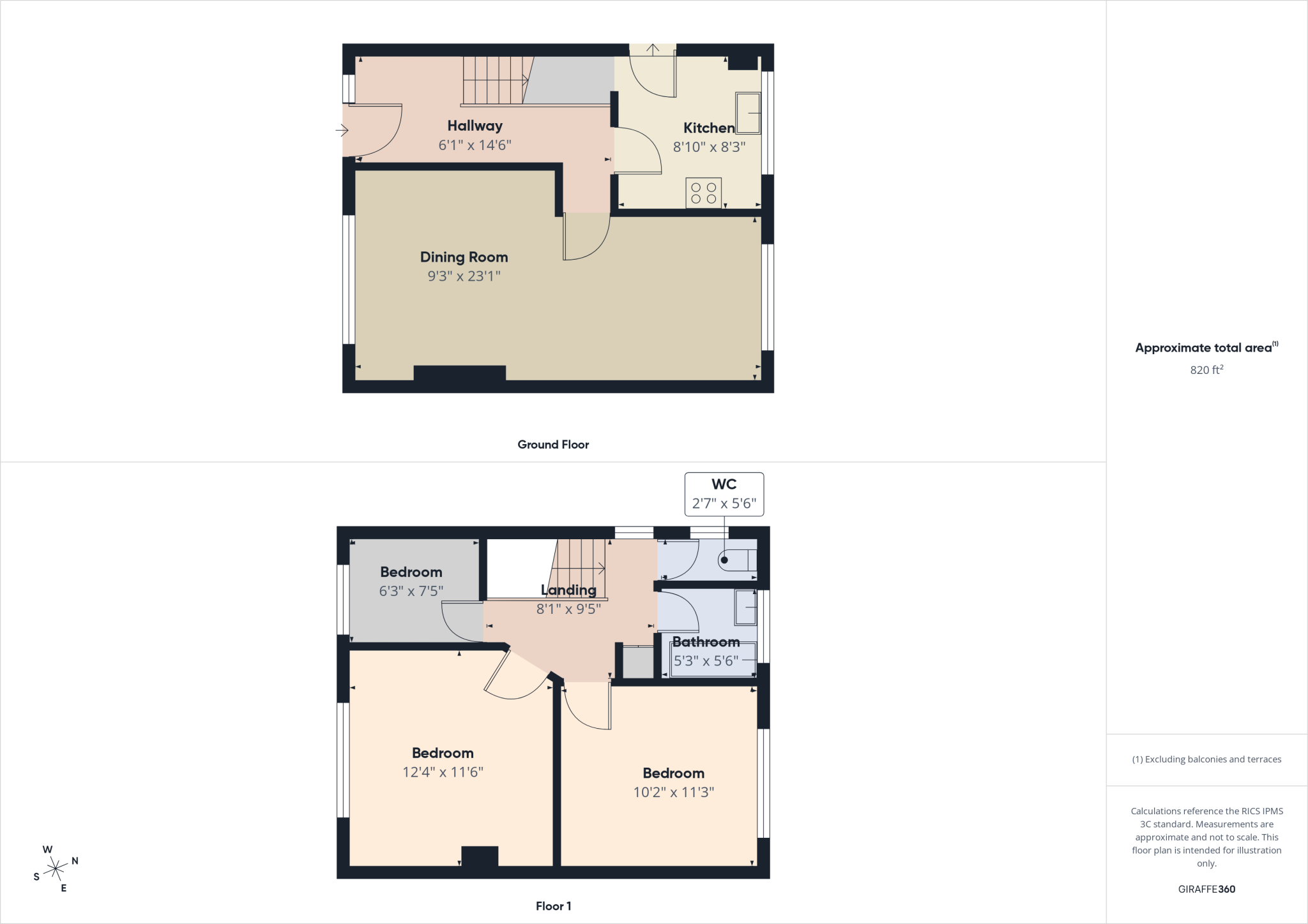 Pendower Street, Darlington, County Durham floorplan