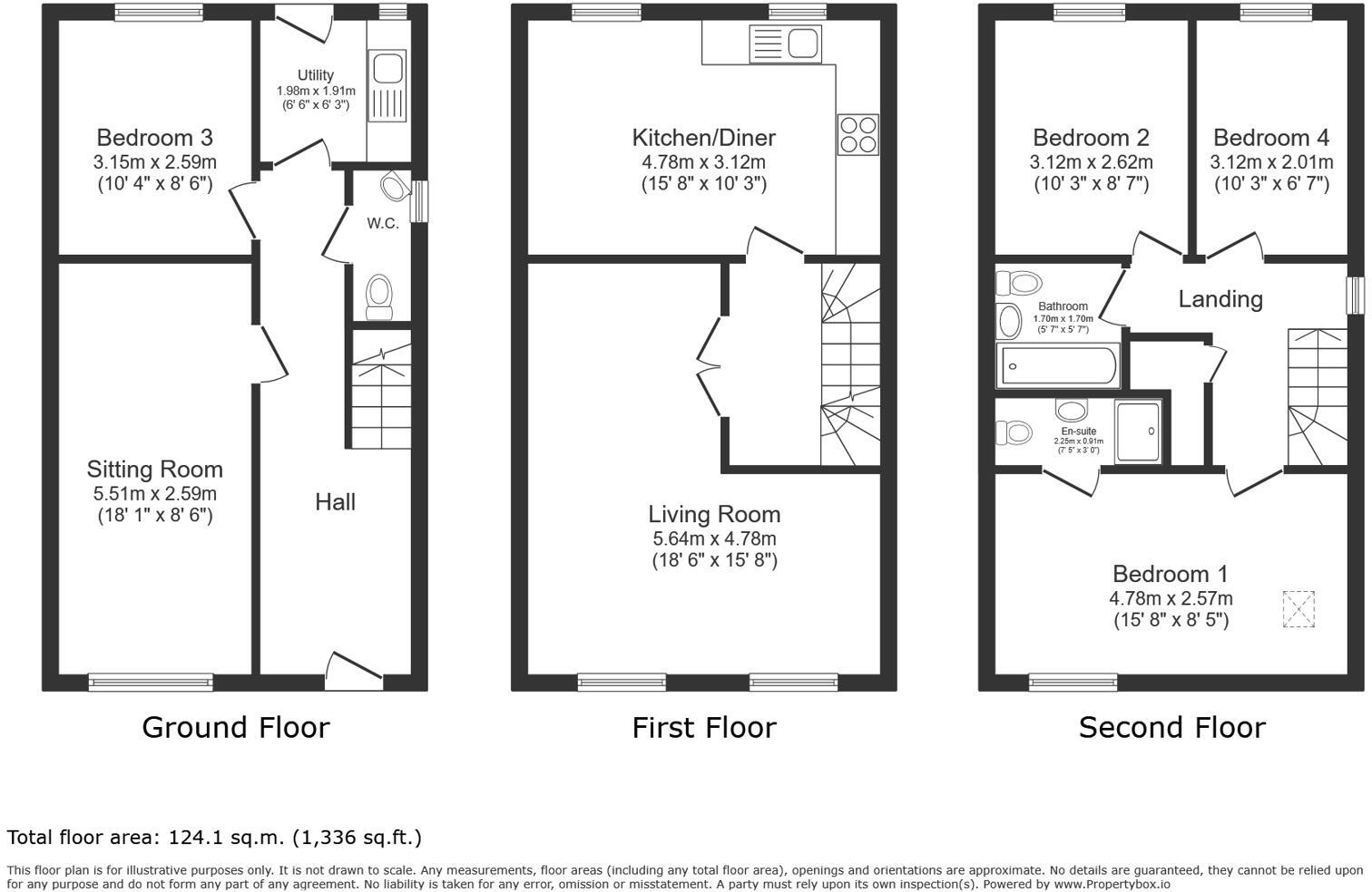Highfield Road, Heath, Cardiff floorplan