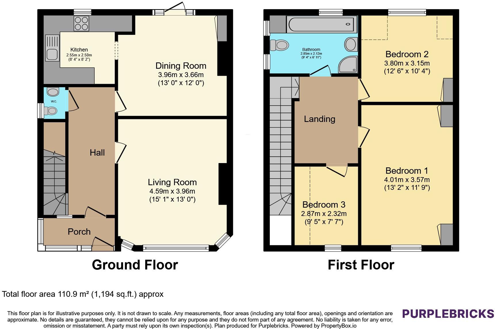 Craigton Road, Aberdeen, AB15 floorplan