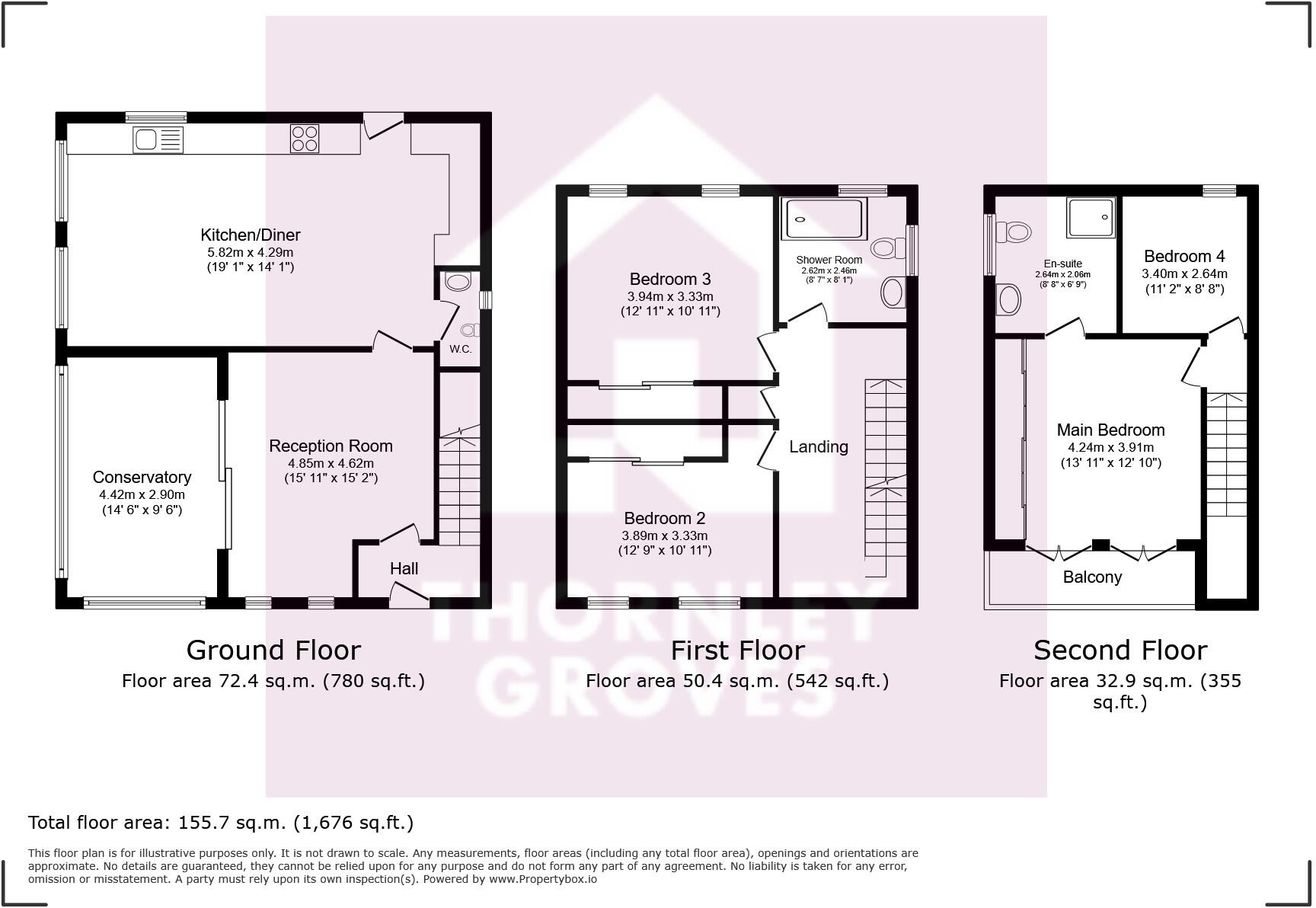 Claremont Avenue, West Didsbury, Manchester, M20 floorplan