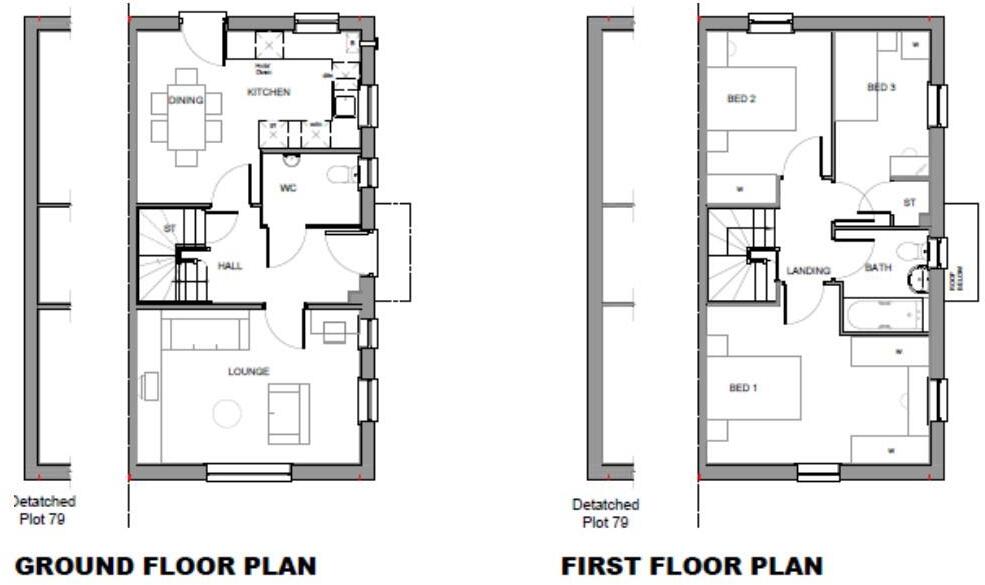Buzzard Row, Newent - Shared ownership floorplan