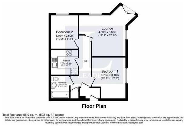 Harbourne Close, Kenilworth, Warwickshire, CV8 floorplan