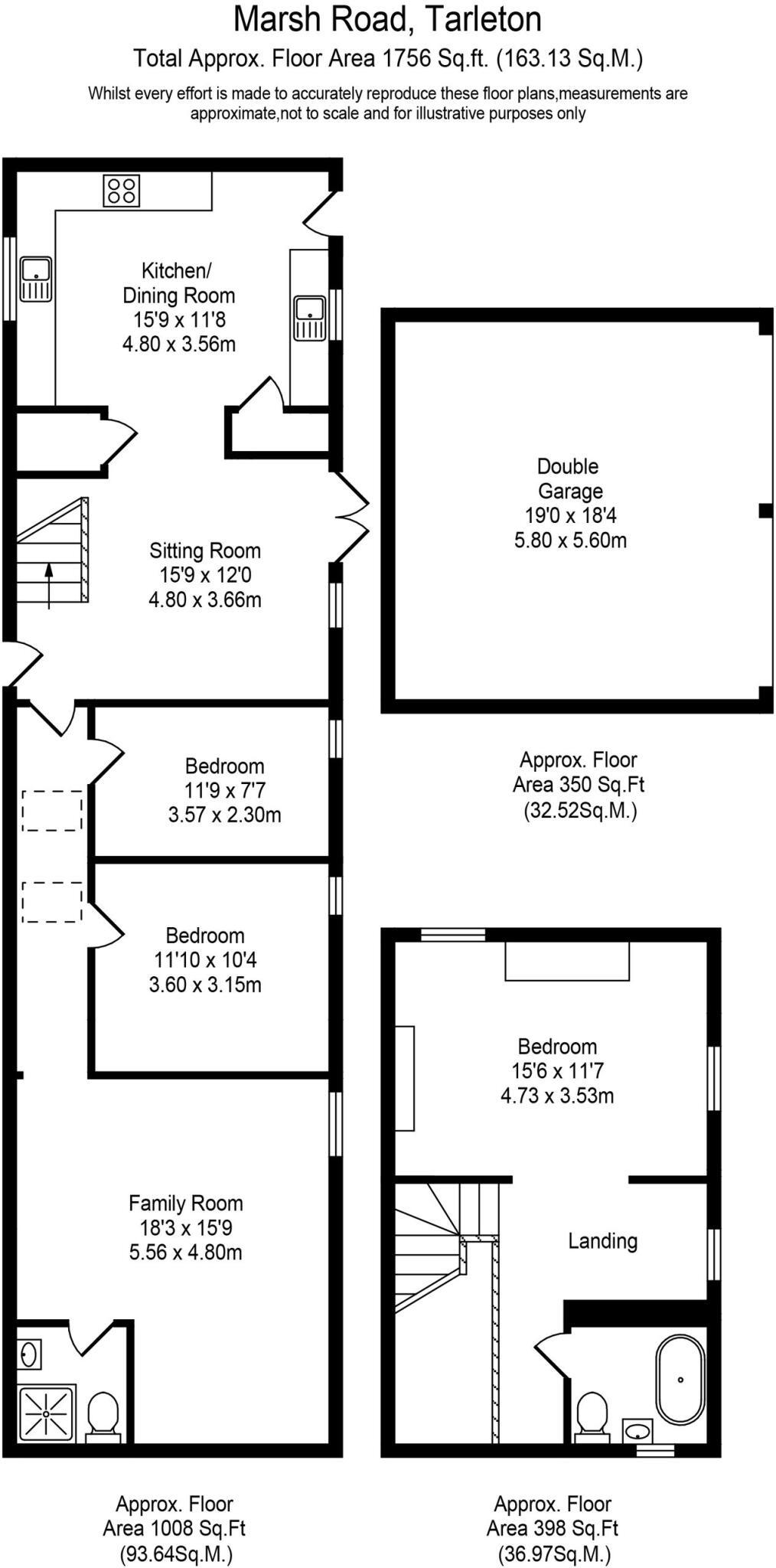 Marsh Road, Hesketh Bank, PR4 floorplan