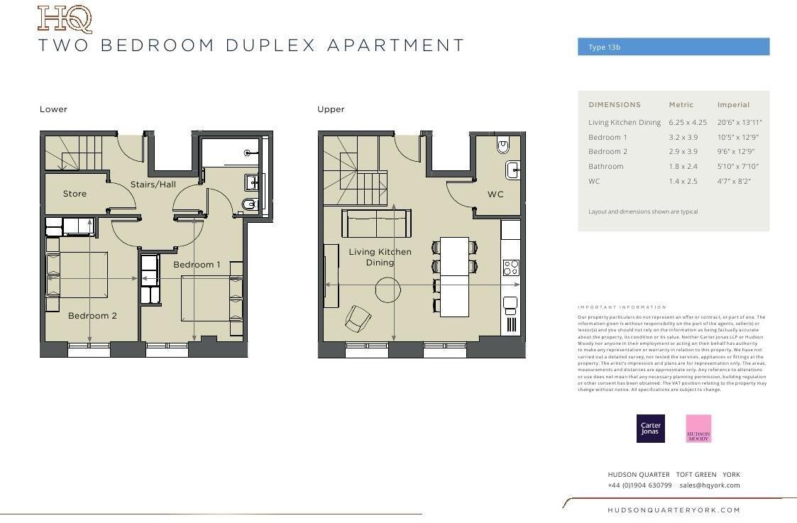 Kings, Hudson Quarter, Toft Green, York YO1 6AE floorplan