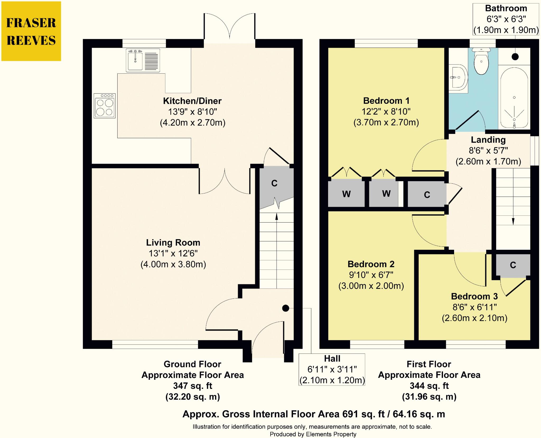 Cromwell Close, Newton-Le-Willows floorplan