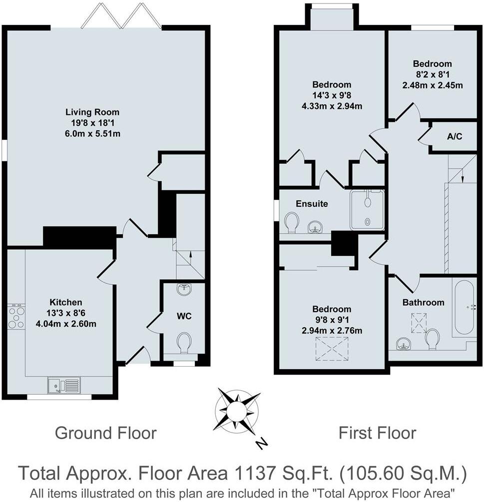 26, Aster Close, Didcot floorplan