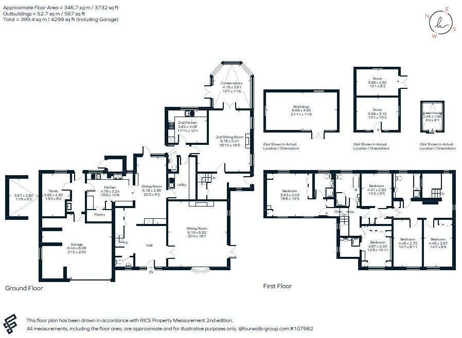 Leven House, Lymington Bottom Road, Medstead floorplan