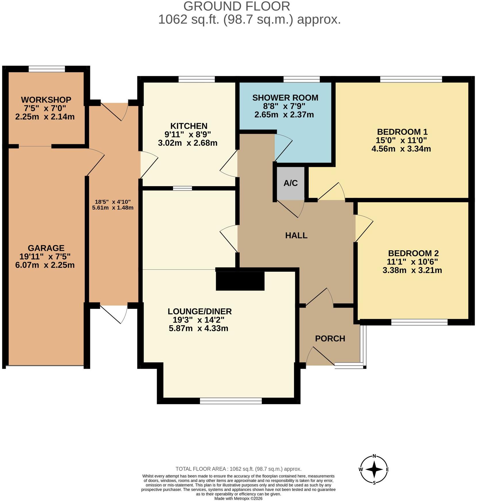 Tennyson Way, Melton Mowbray, LE13 floorplan