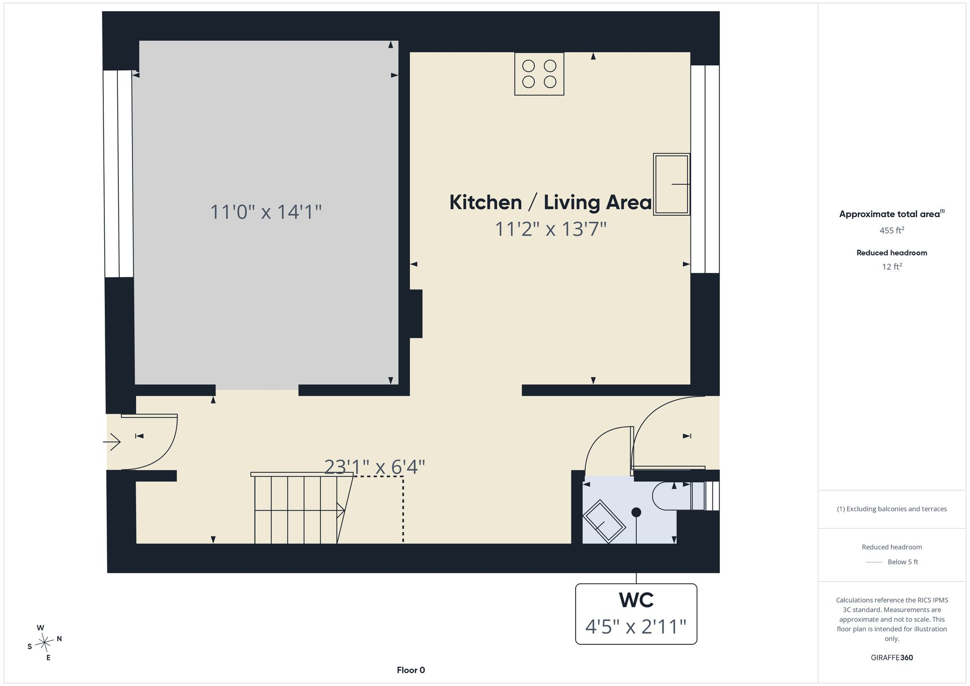 Tennyson Walk, Blacon, CH1 floorplan