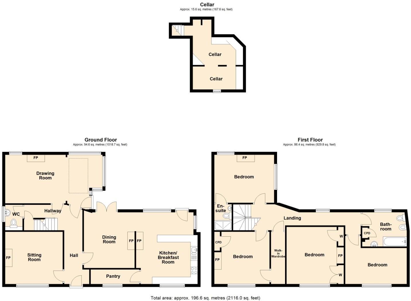 Wellesbourne Road, Barford, Warwick floorplan
