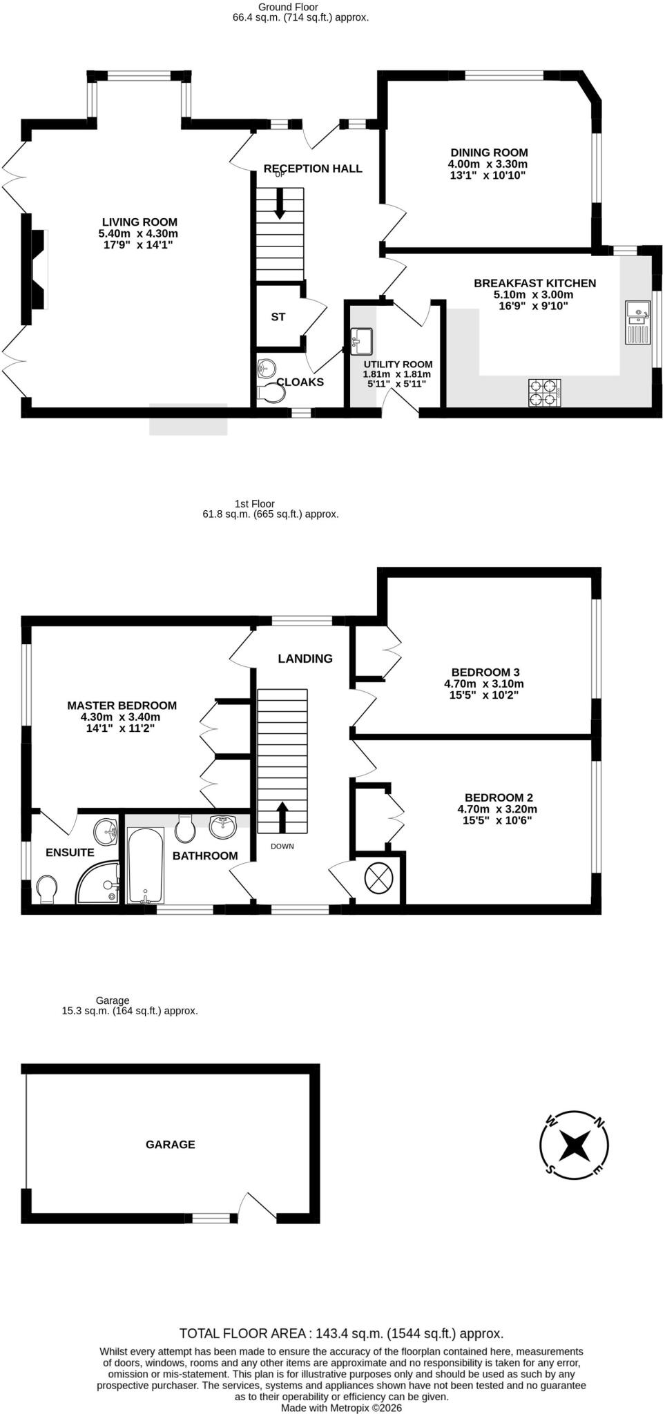 Millfield Lane, Tarporley, CW6 floorplan
