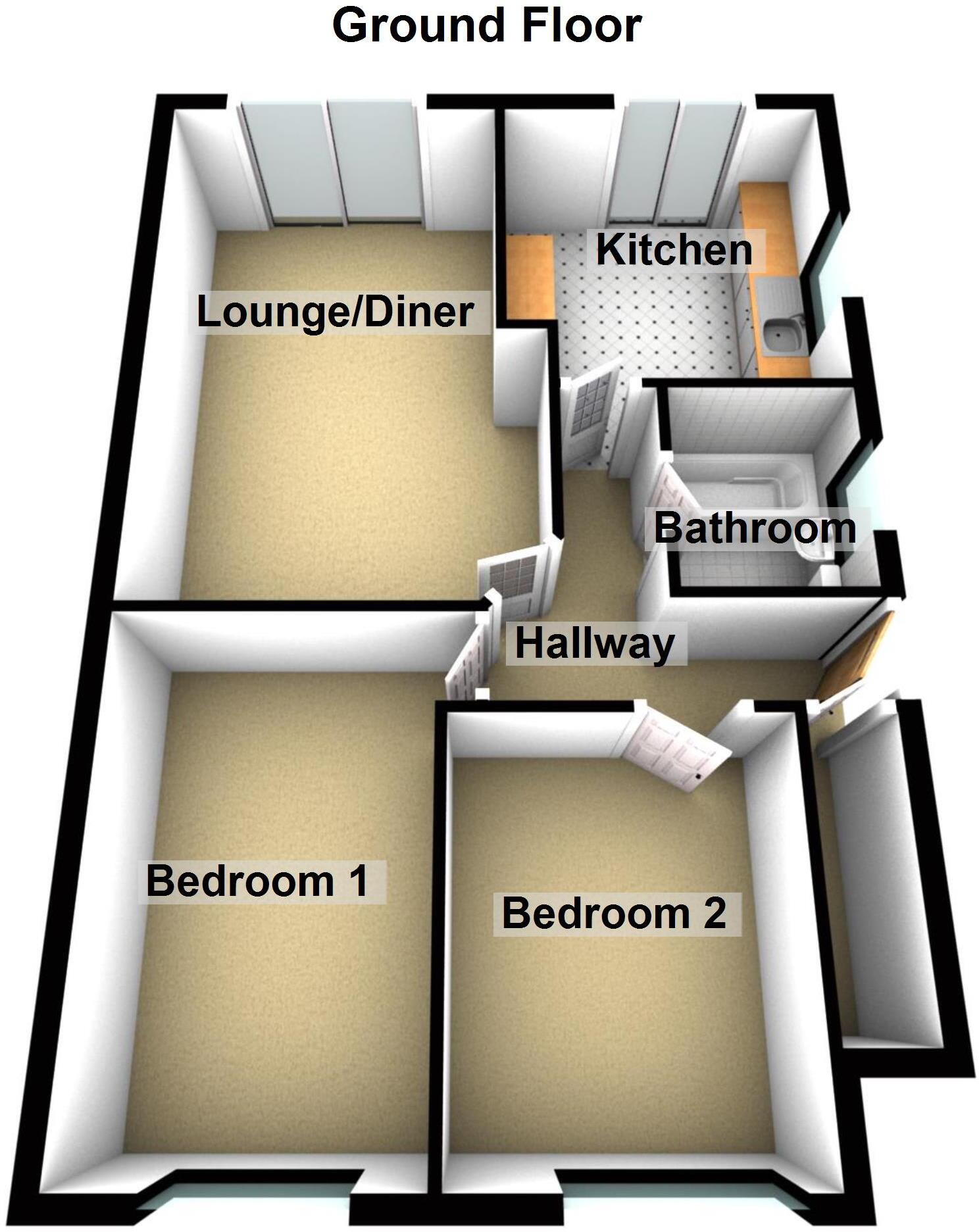 Fairways, Waltham Abbey floorplan