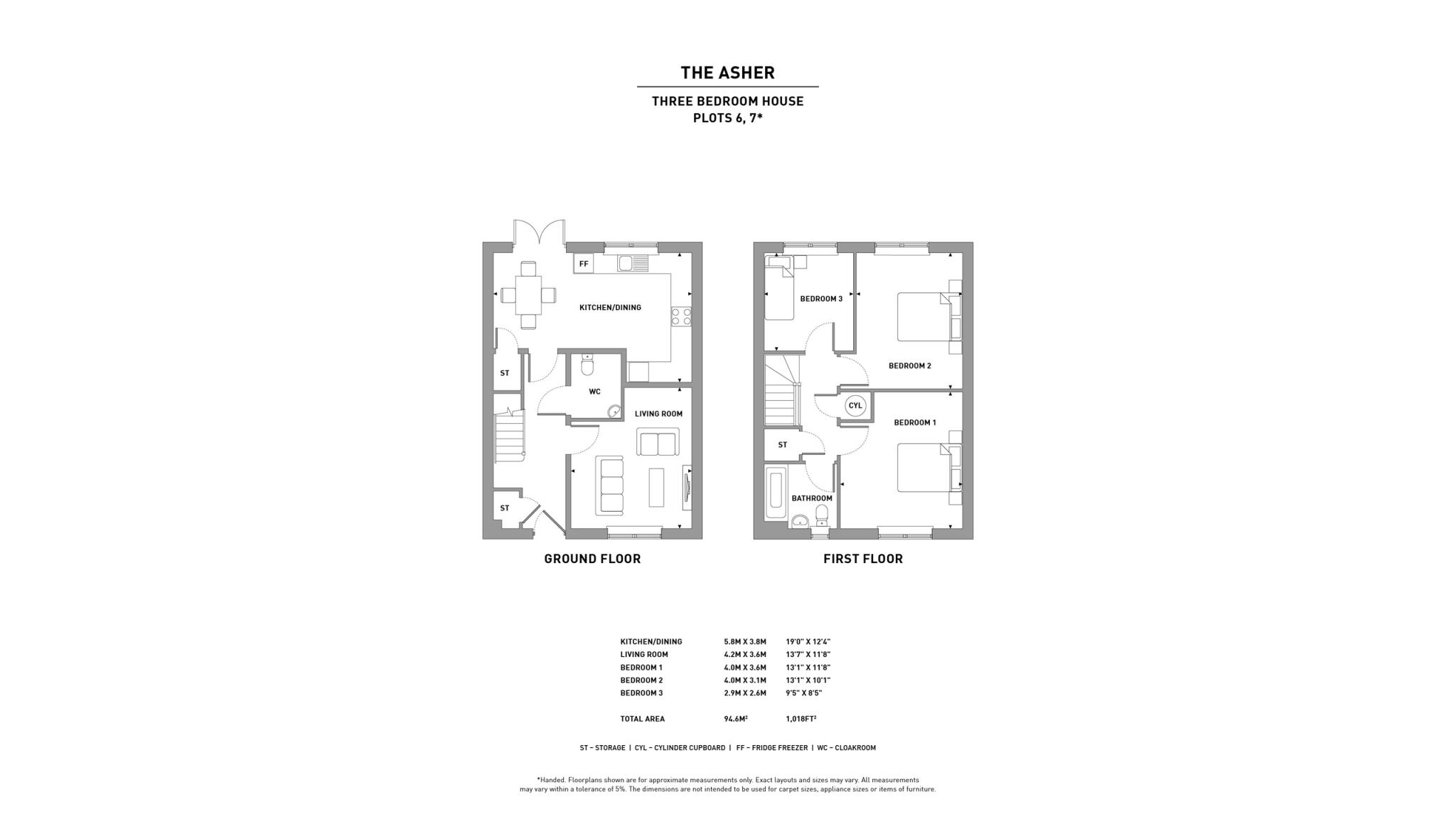 Ersham Road, Hailsham floorplan