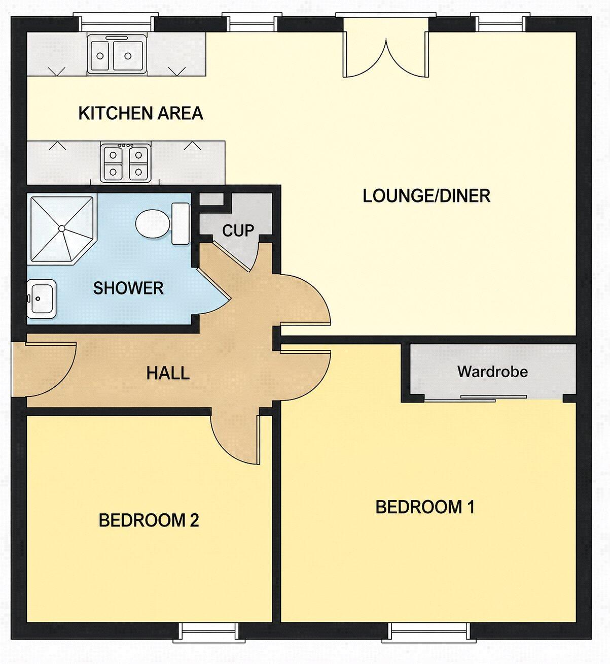 Northfield Road, Ilfracombe, Devon, EX34 floorplan