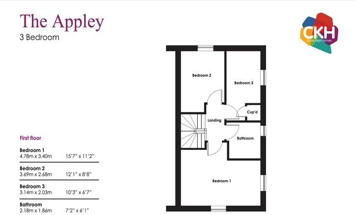 Acacia Lane
Houghton Conquest
Bedfordshire
MK45 3SF floorplan