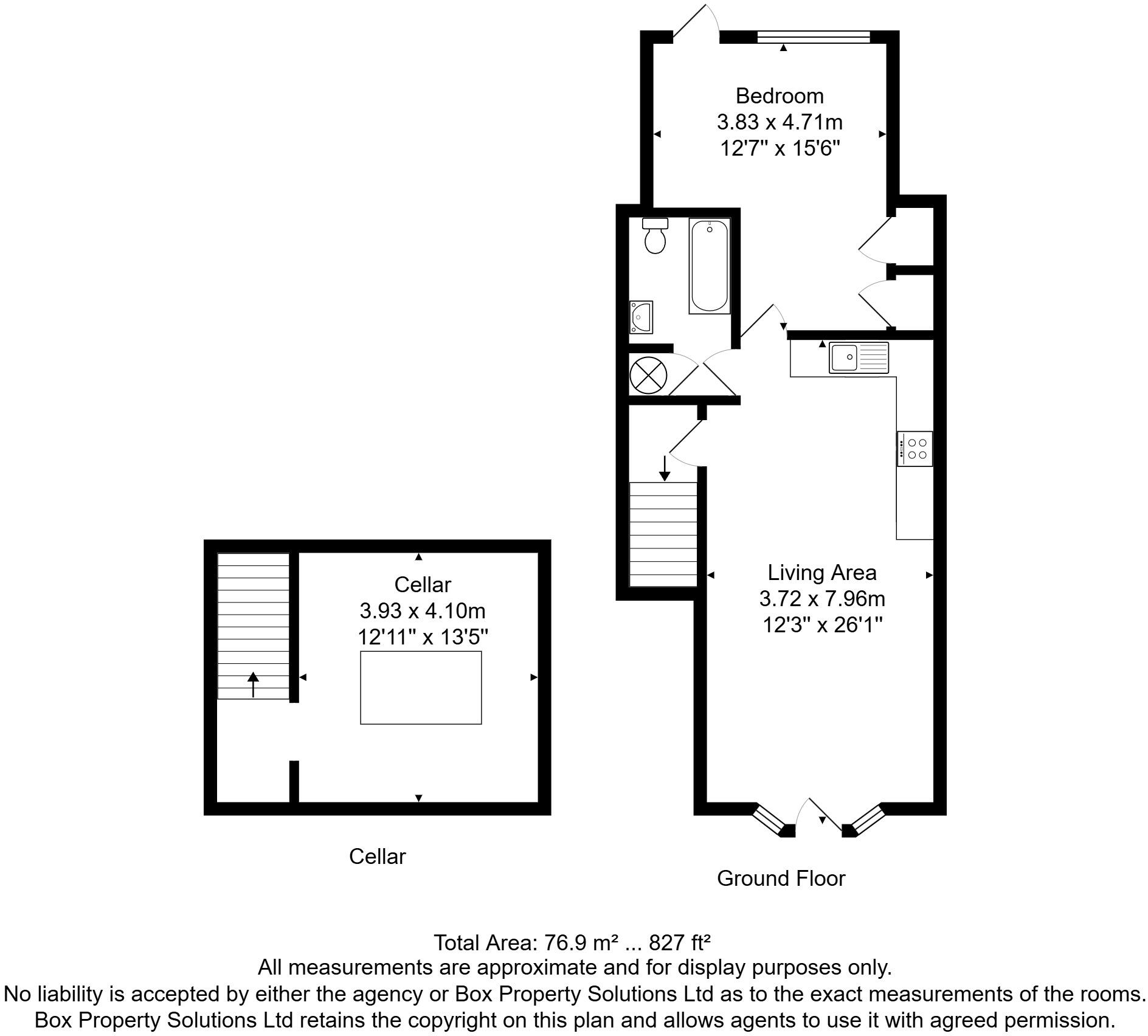 Upper York Street, Wakefield floorplan