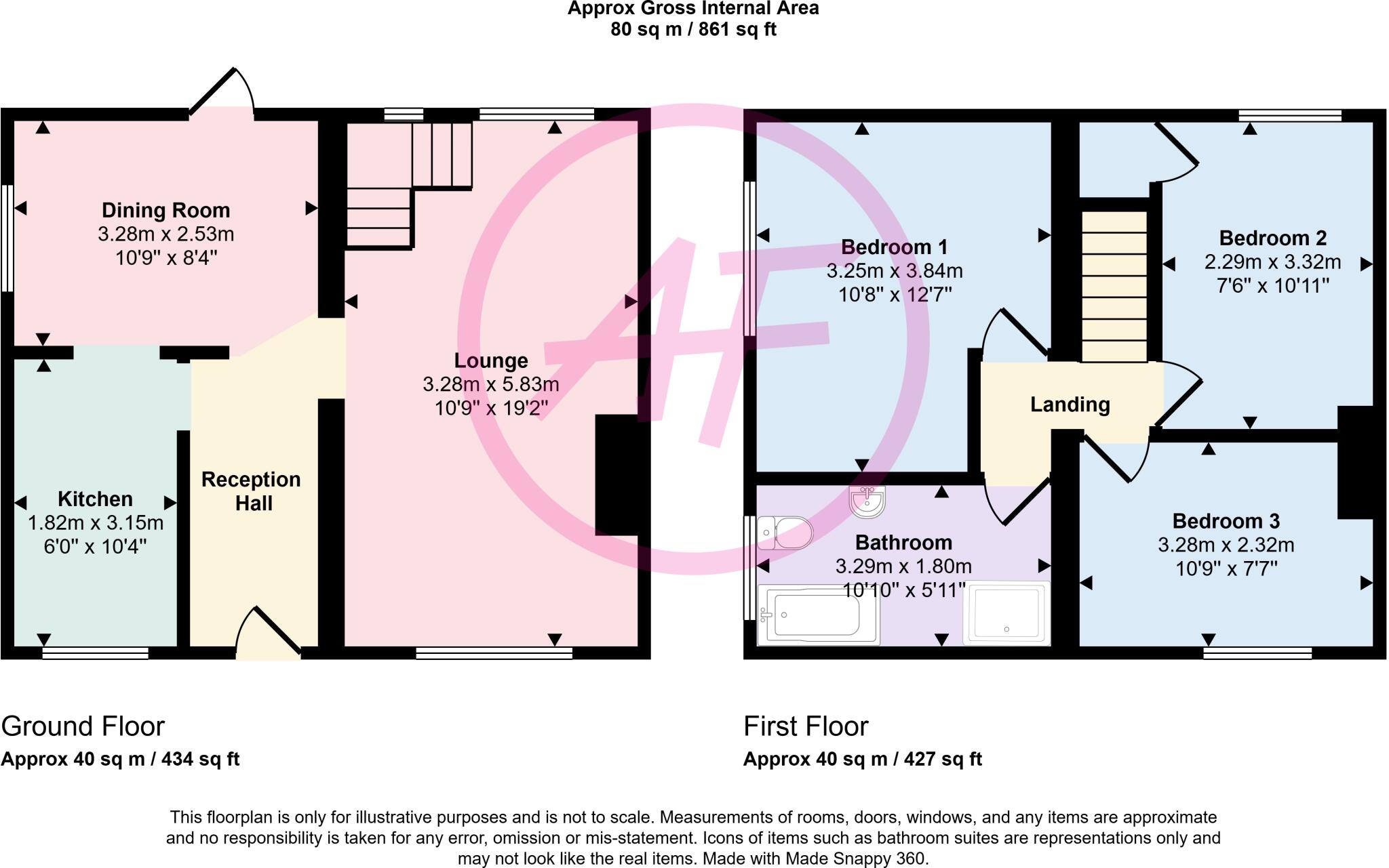 New Street, Gyffin, Conwy, LL32 floorplan