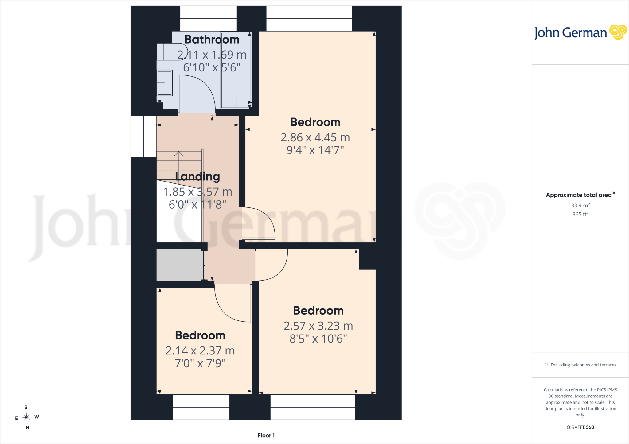 Oak Crescent, Ashbourne floorplan