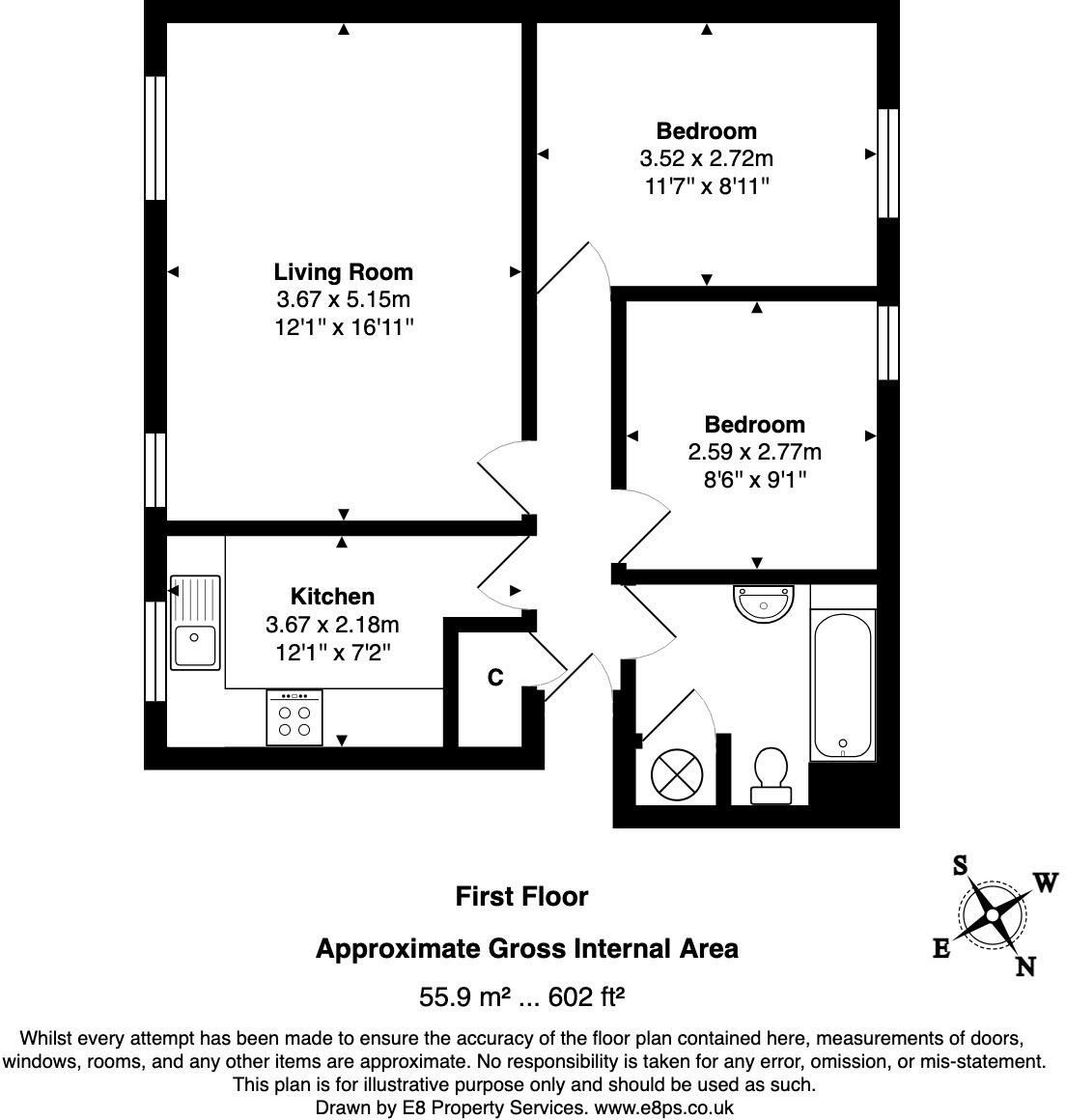 Thames Court, Eynsham, Oxford floorplan