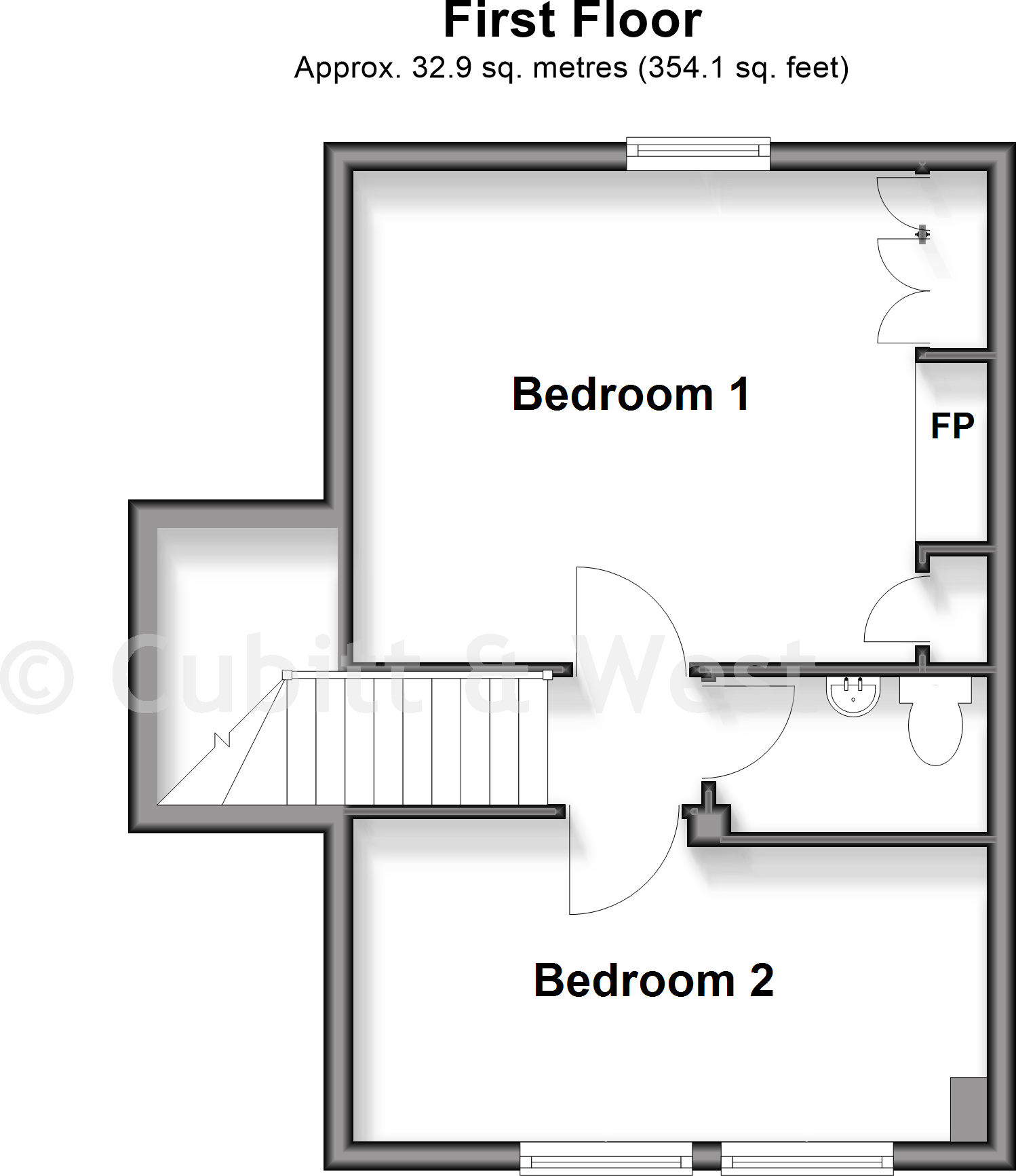 Bedlow Lane, Cranleigh, Surrey floorplan