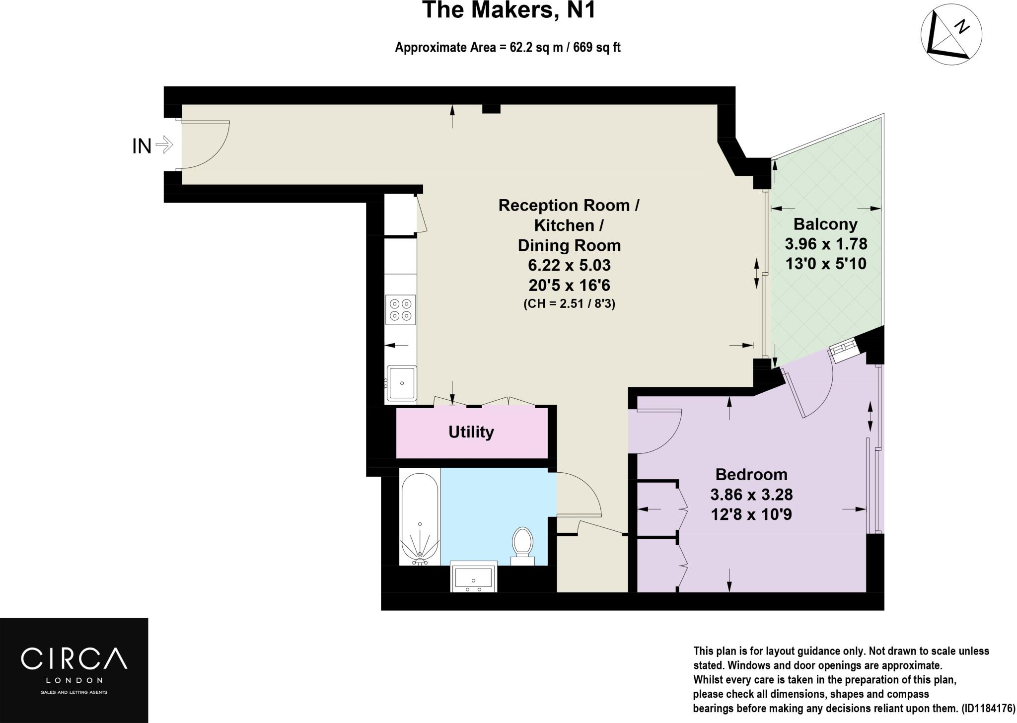 The Makers, City Road, N1 floorplan
