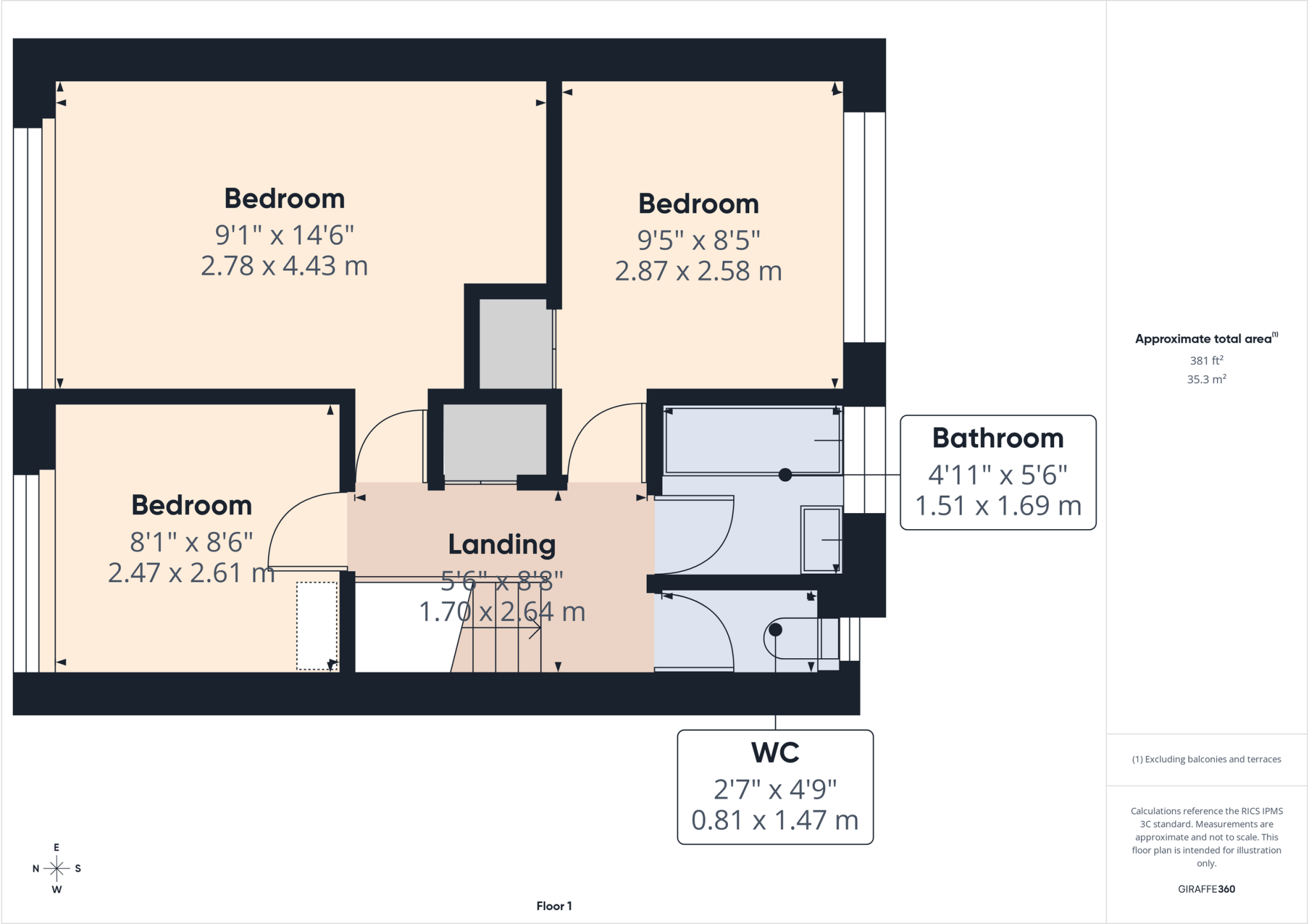 Wilmington Avenue, Alvaston floorplan