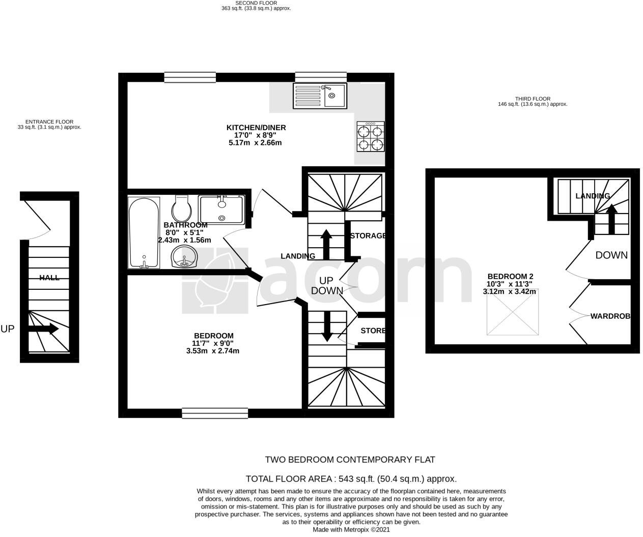 Loampit Vale London SE13 floorplan