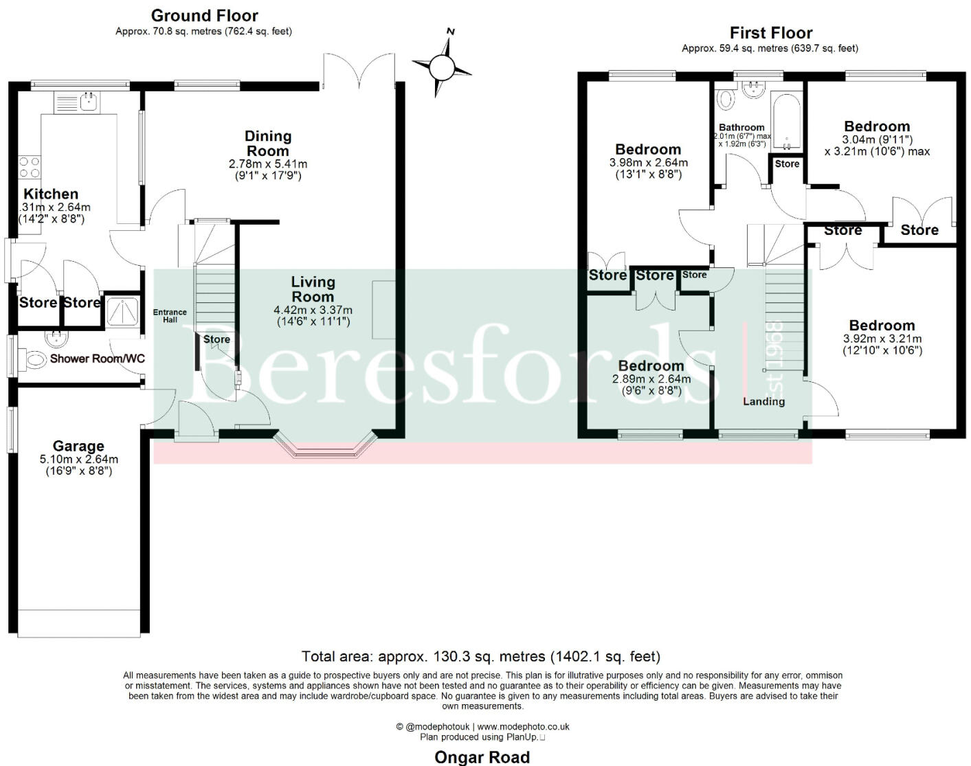 Ongar Road, Writtle, CM1 floorplan