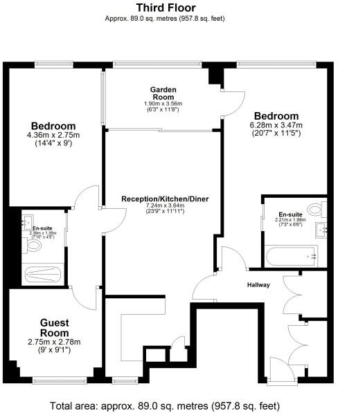 Lumen, Fish Island, Hackney Wick E3 floorplan