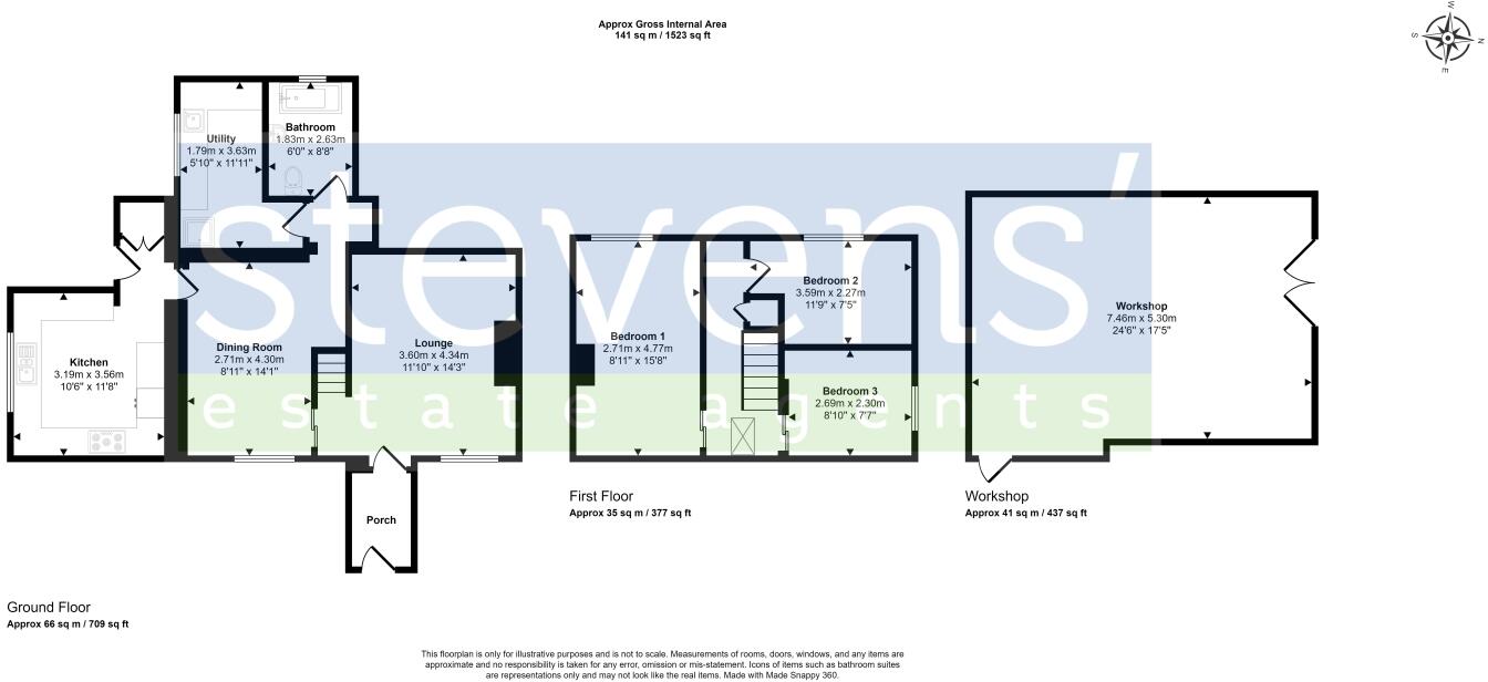Croft Gate, Halwill, Beaworthy, Devon, EX21 floorplan