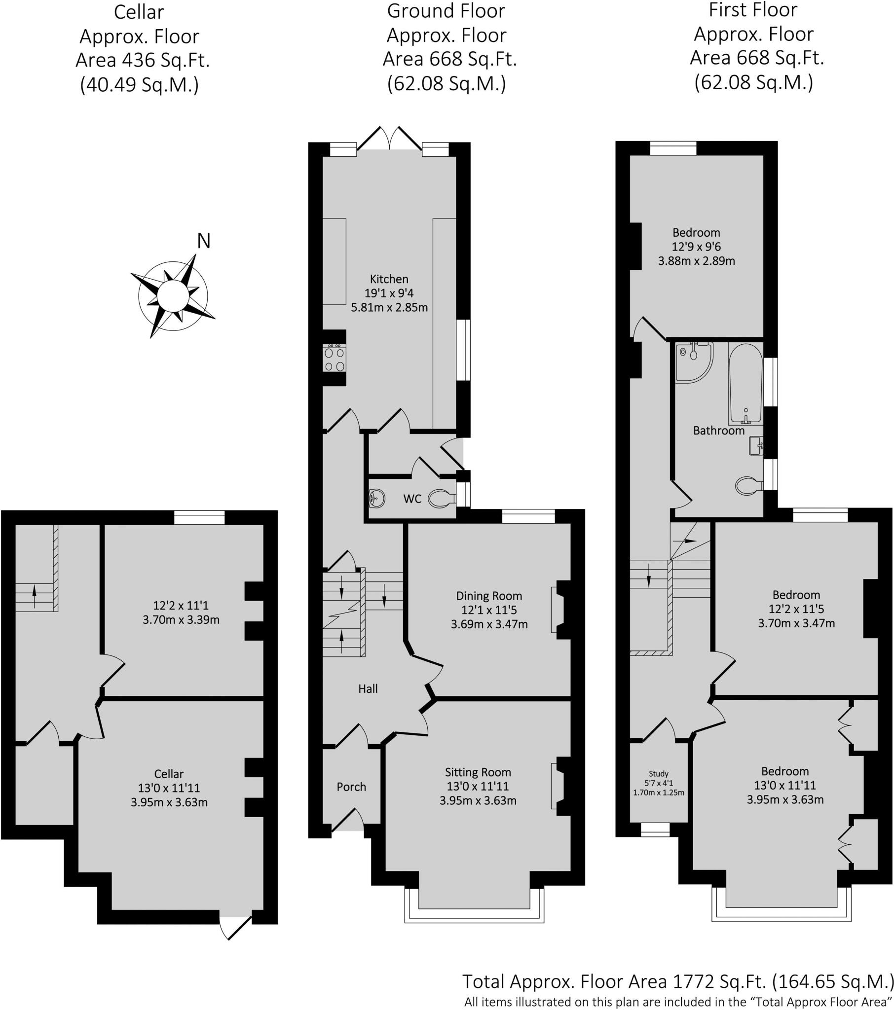 74, West Bar Street, Banbury floorplan