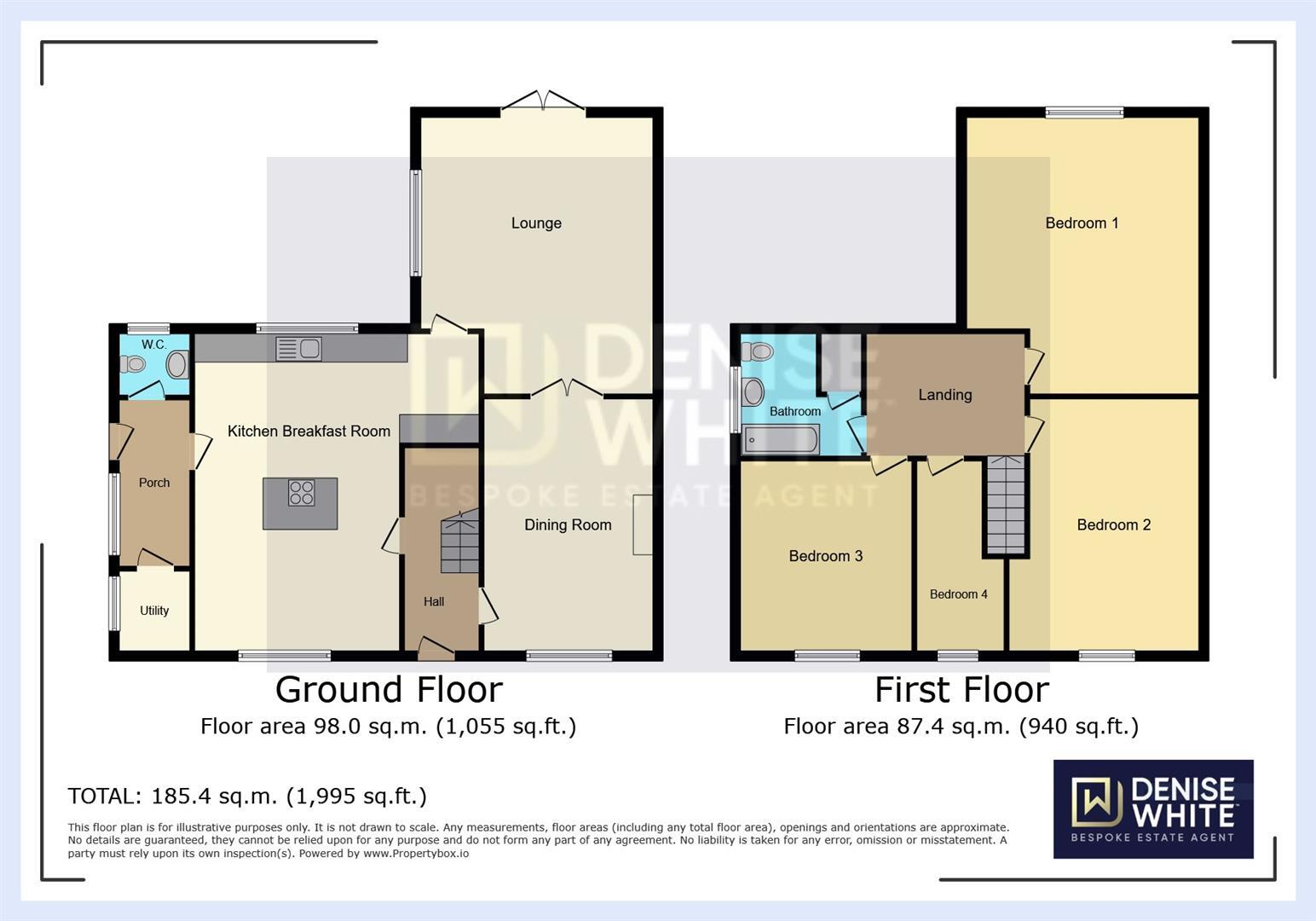 Brook House Drive, Buxton, Derbyshire, SK17 7HW floorplan
