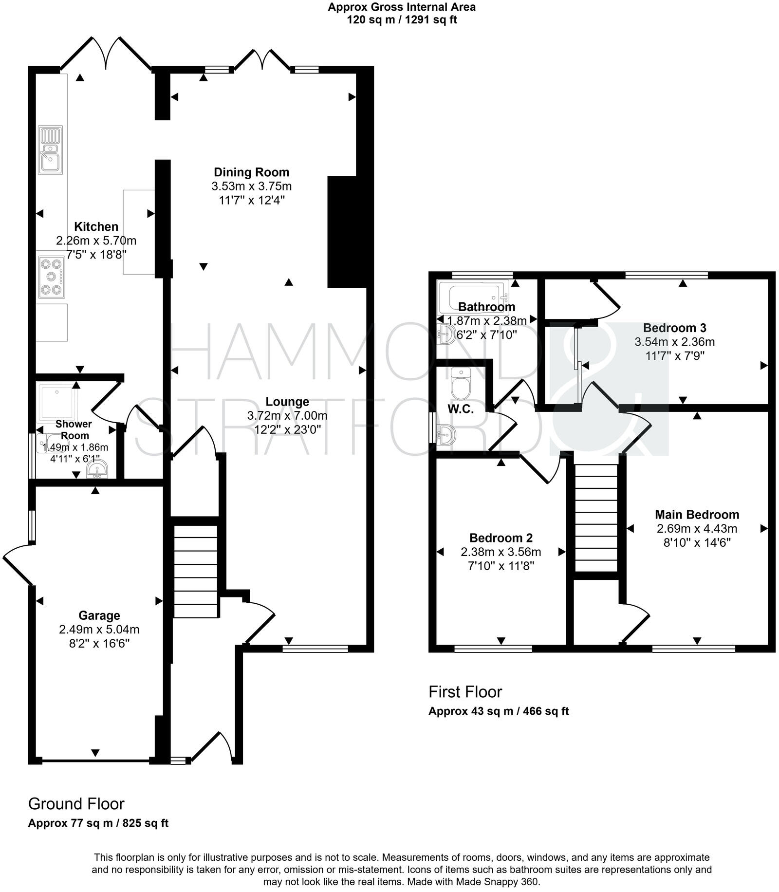Harvey Close, Hethersett floorplan