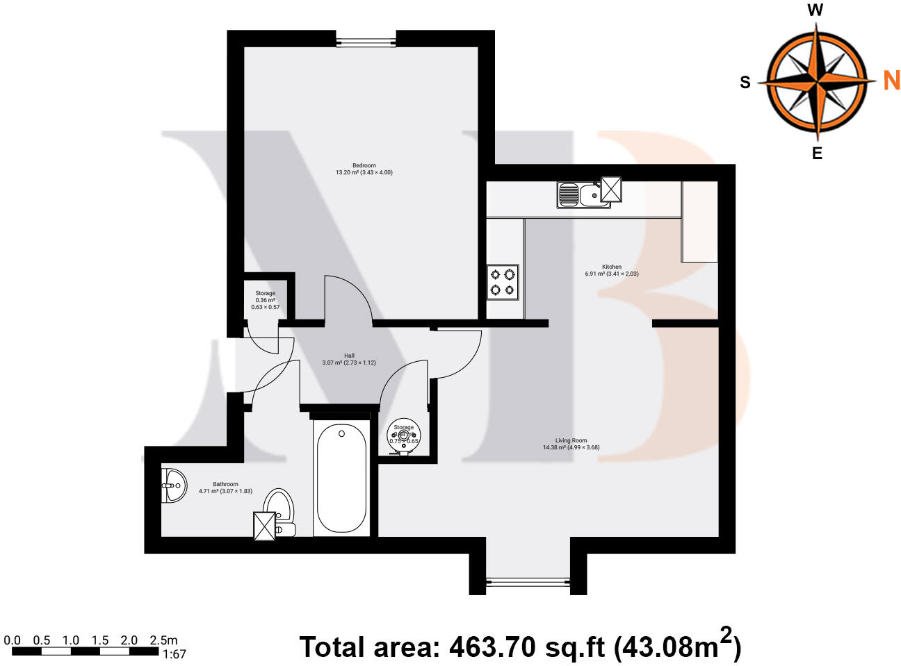 Hickory Close, Coventry floorplan