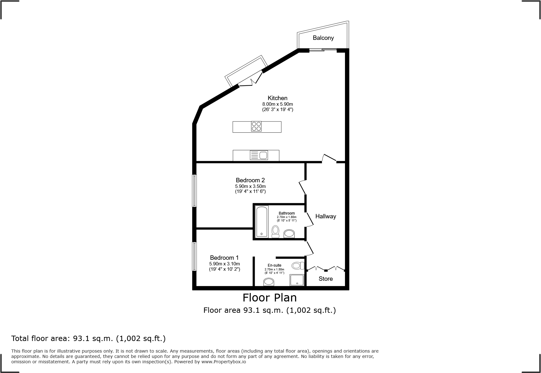 Vantage Quay, 5 Brewer Street, Northern Quarter, Manchester City Centre, M1 floorplan