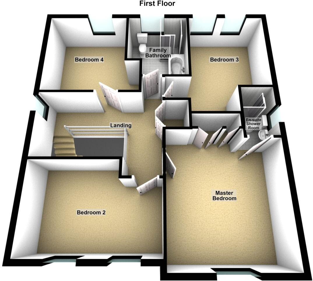Knight Close, Burton-on-Trent, DE13 floorplan