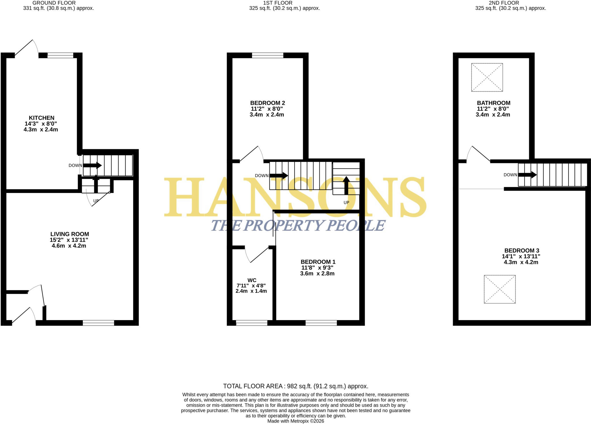 Osborne Place, Todmorden floorplan
